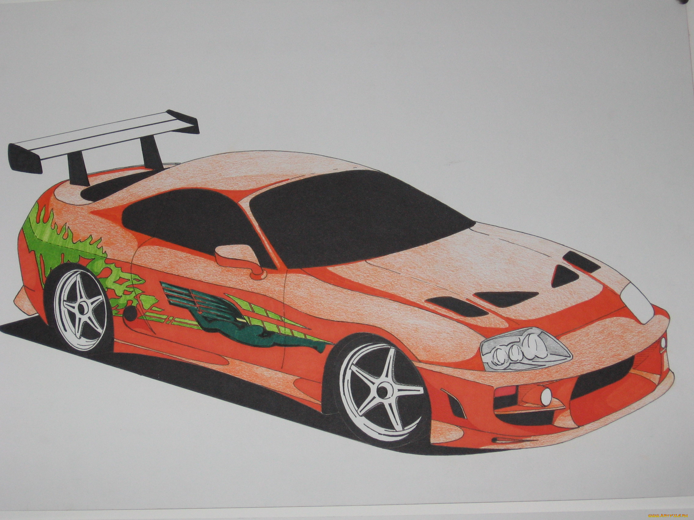 рисованные, авто, мото