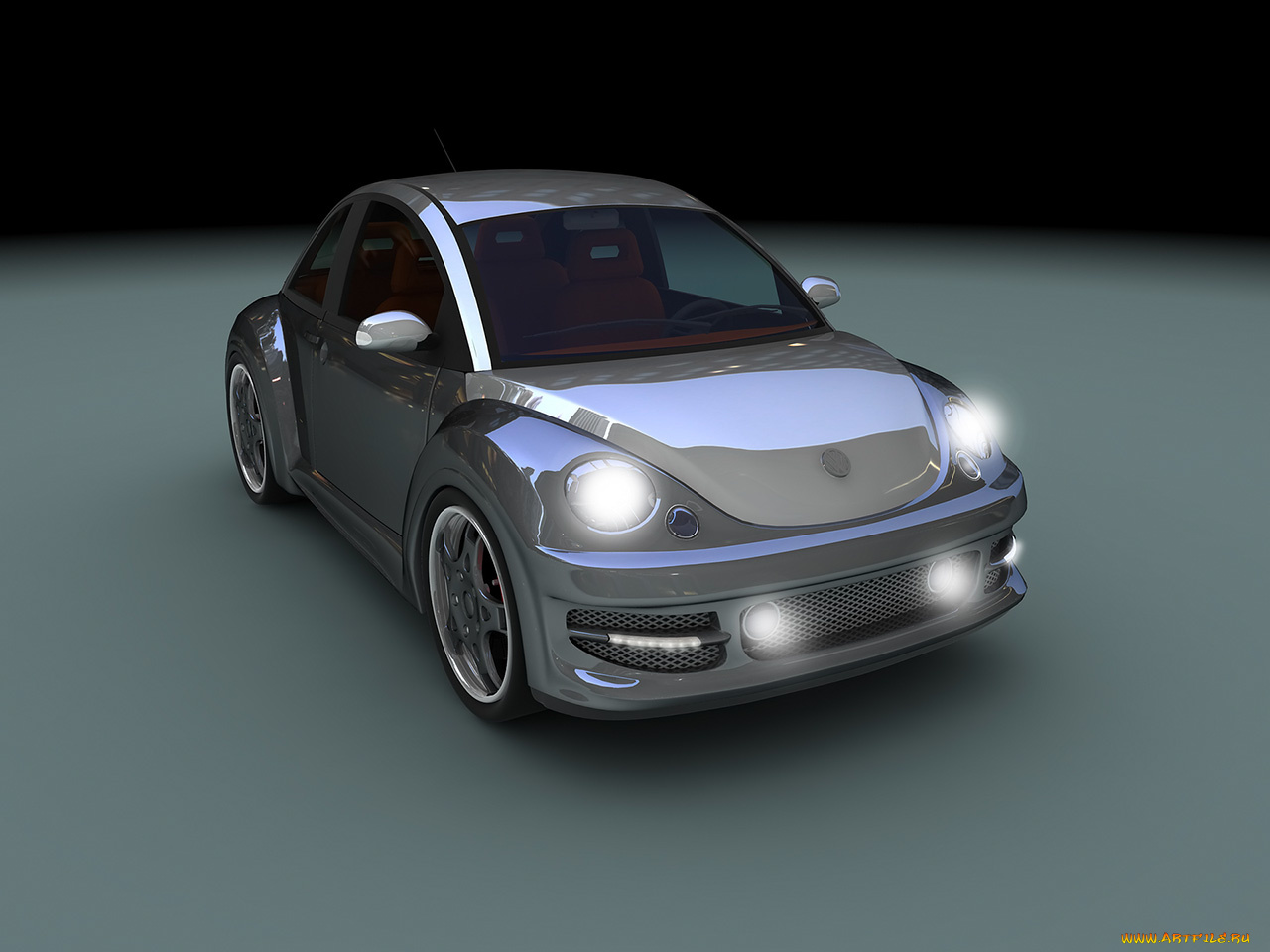 2007, jdr, tuning, volkswagen, goodwood, beetle, by, bo, zolland, автомобили, 3д