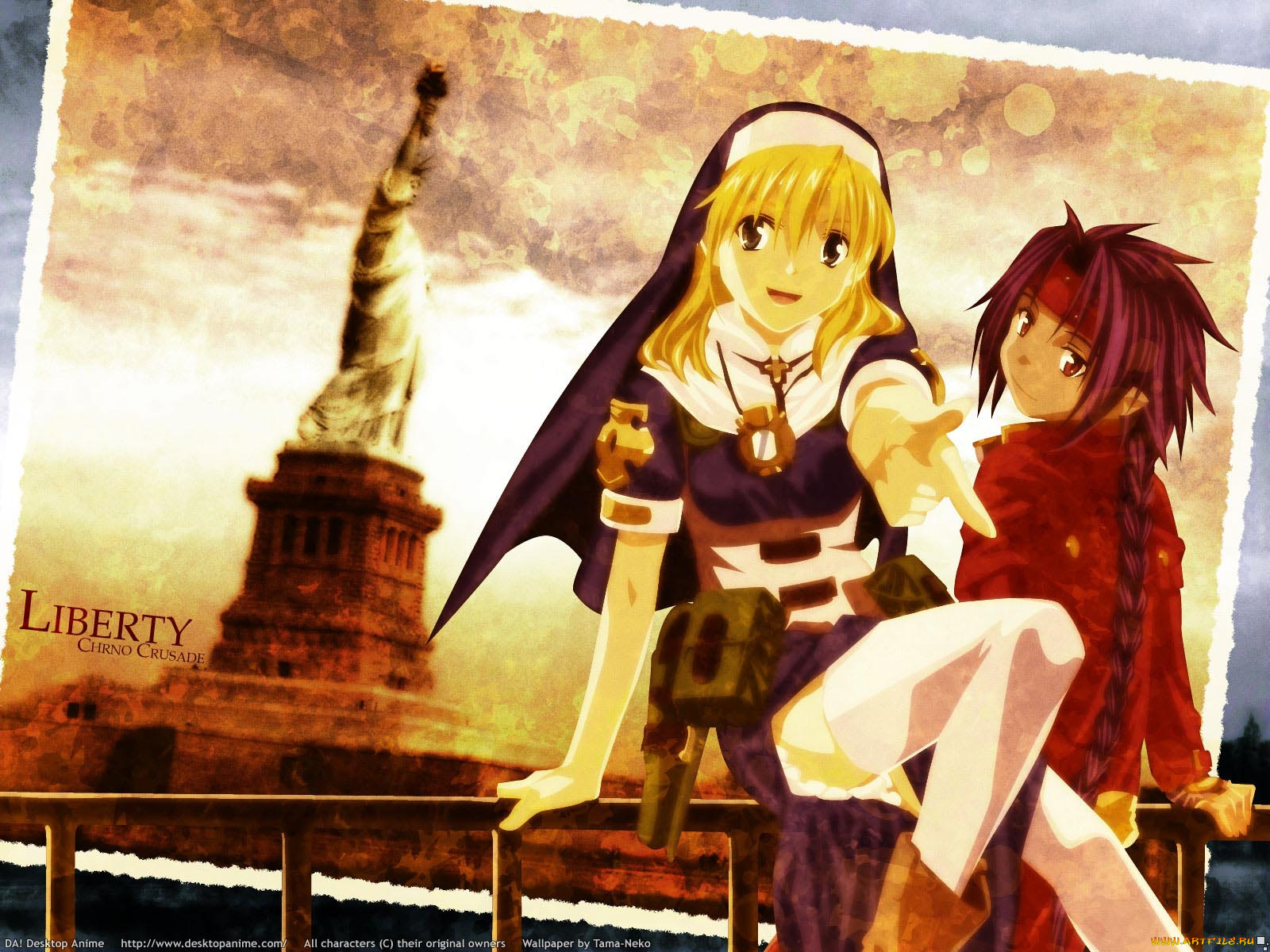 аниме, chrno, crusade