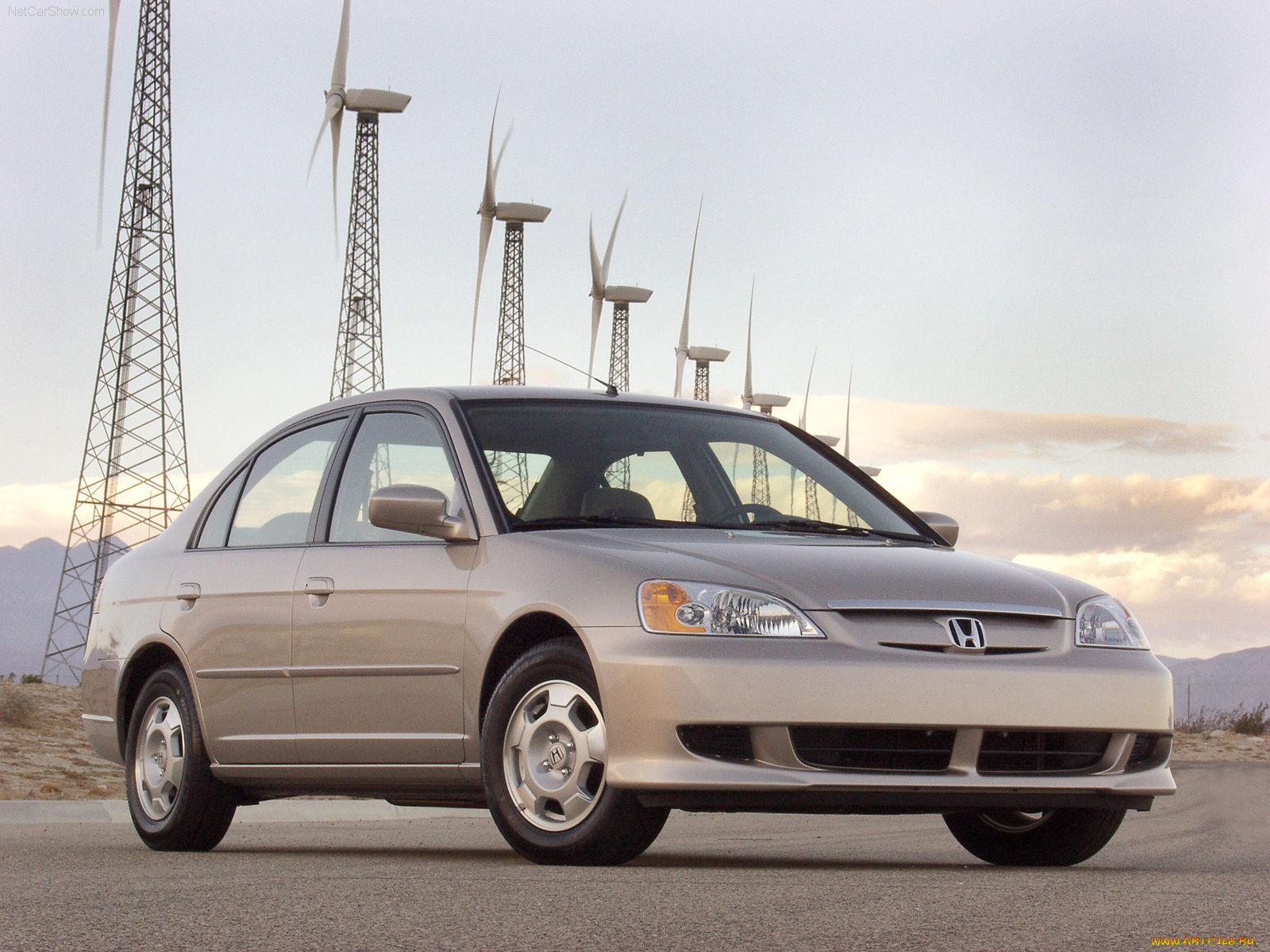 honda, civic, hybrid, 2003, автомобили