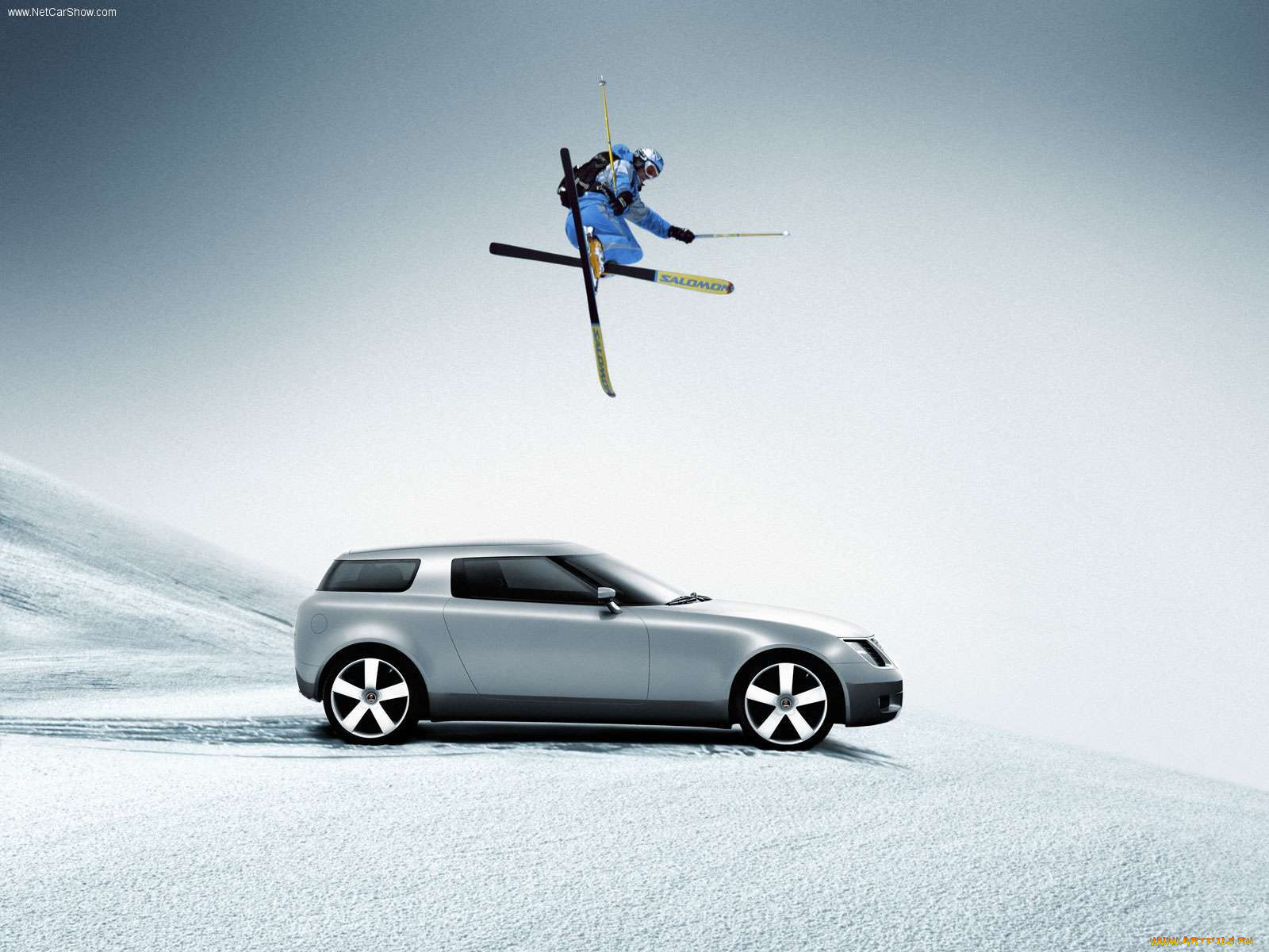 saab, 9x, concept, car, 2001, автомобили