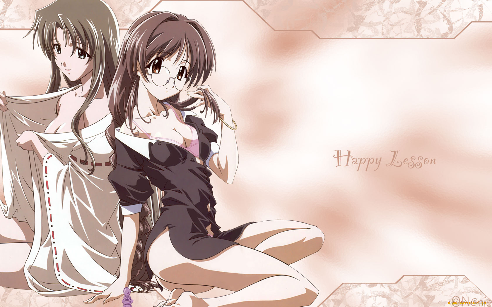 аниме, happy, lesson