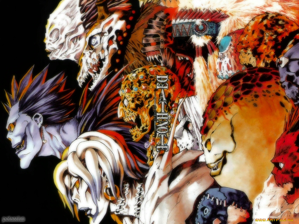 dn101, аниме, death, note