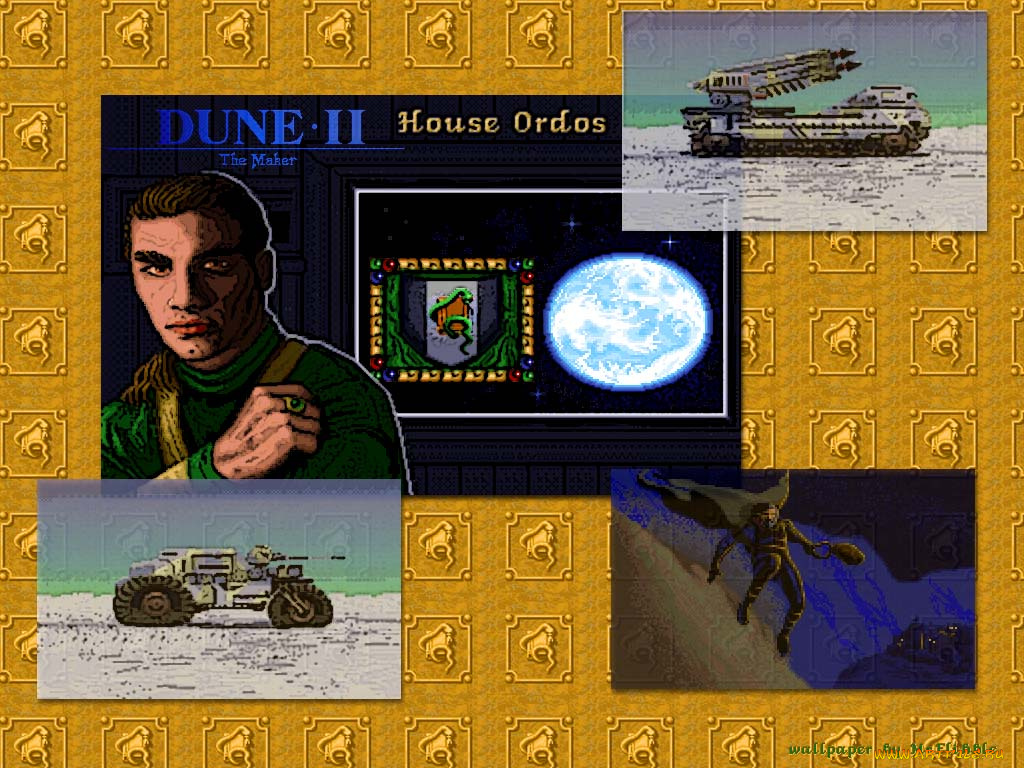 dune, ii, видео, игры, the, building, of, dynasty