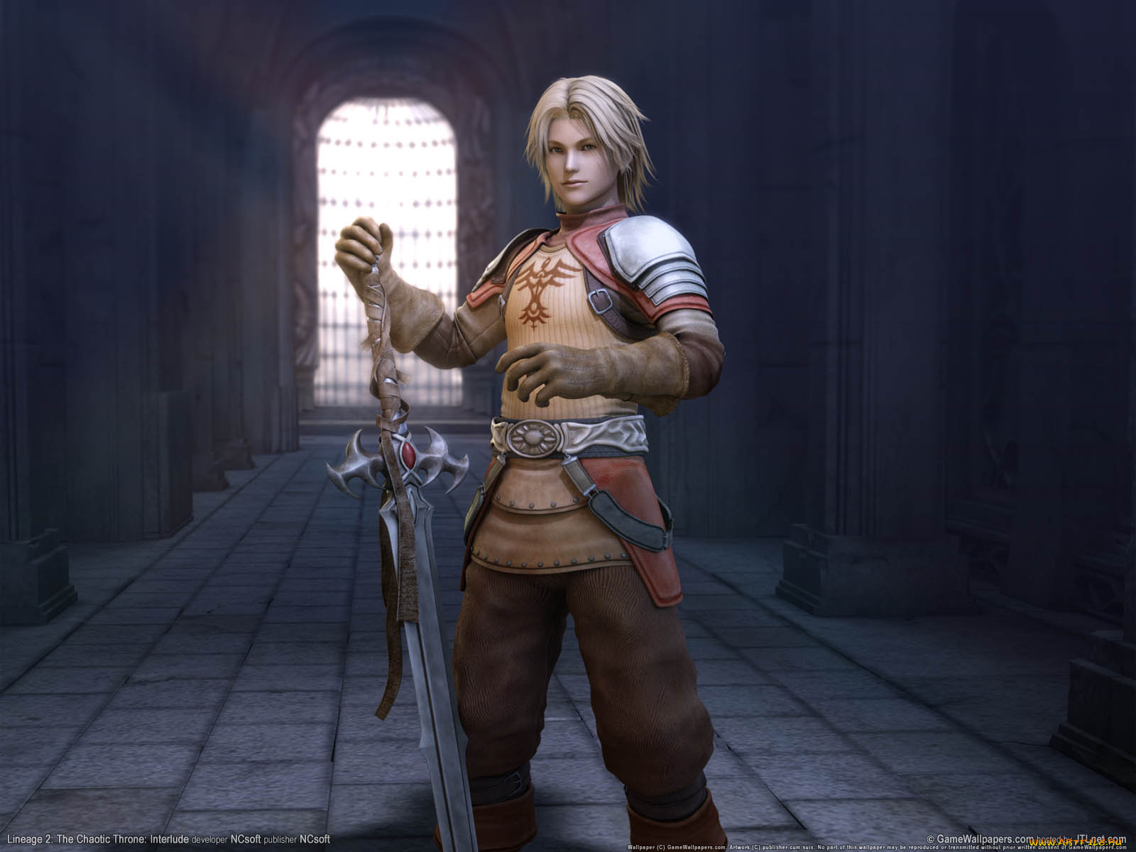 видео, игры, lineage, ii, the, chaotic, throne, interlude