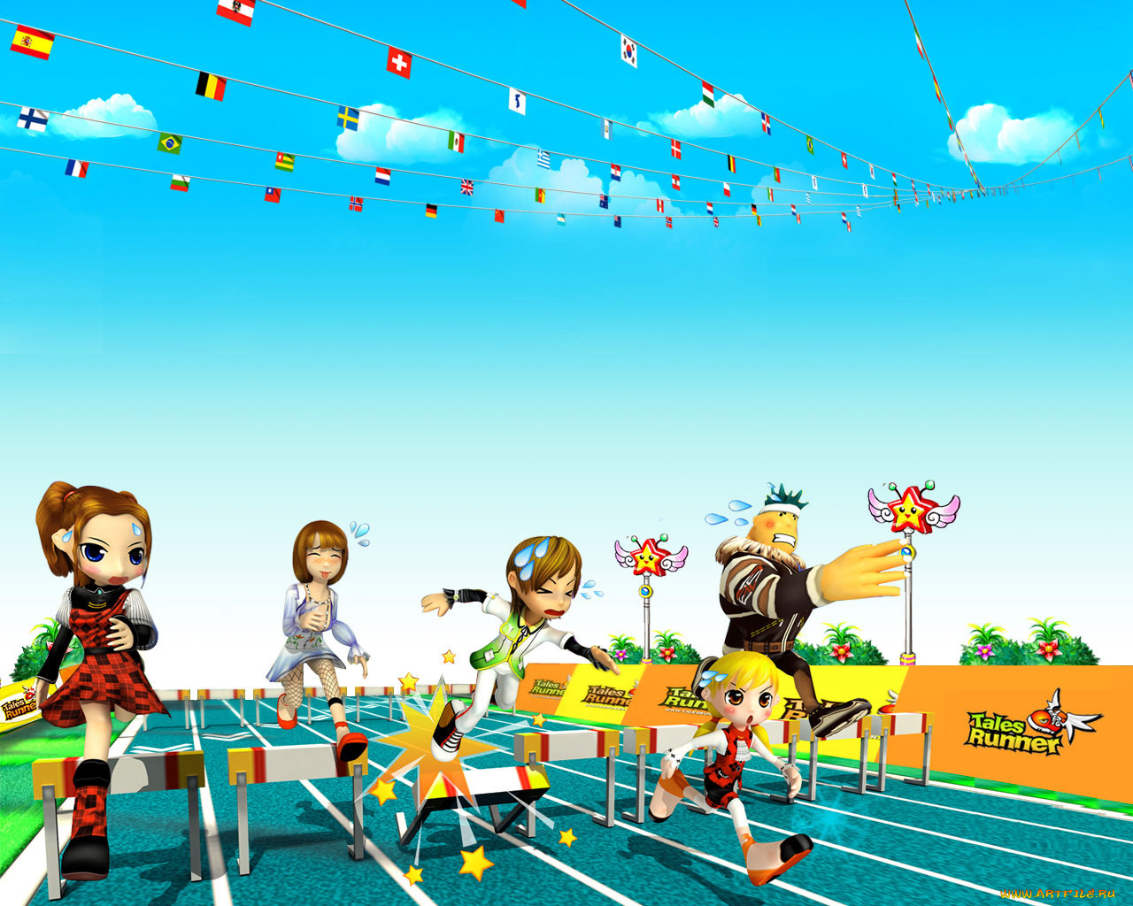 tales, runner, видео, игры