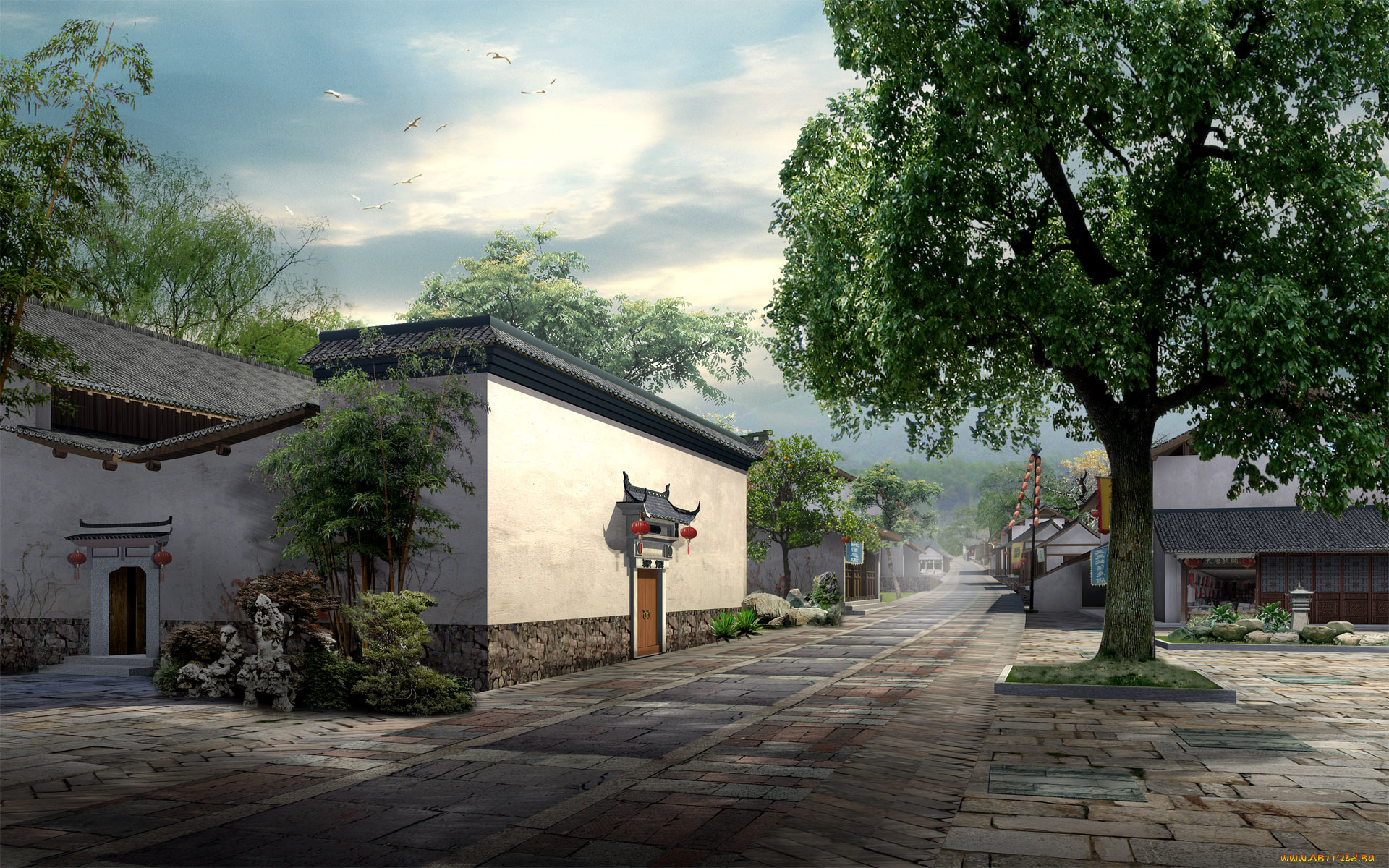 3д, графика, architecture, архитектура