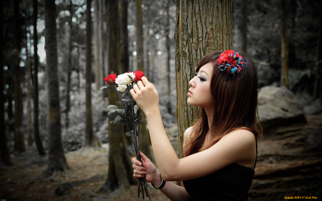 -Unsort, Азиатки, девушки, unsort, азиатки