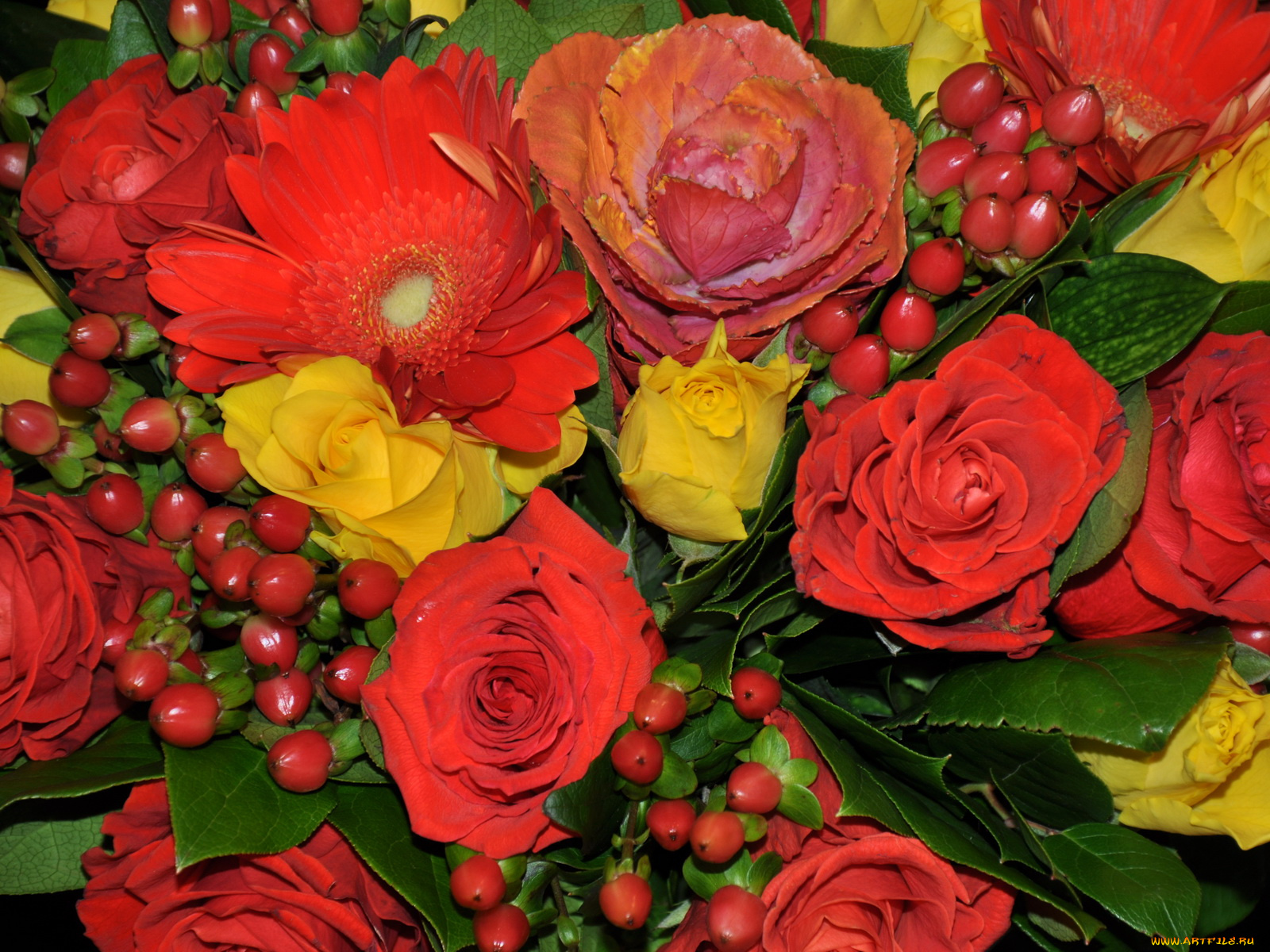 цветы, букеты, композиции