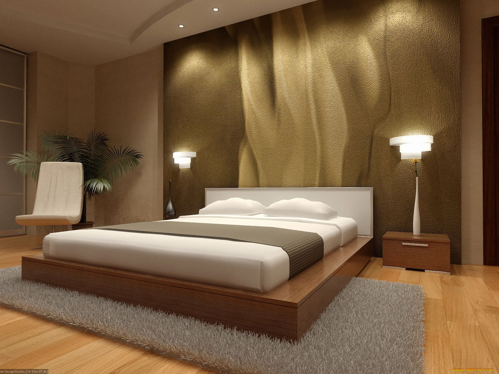 интерьер, спальня