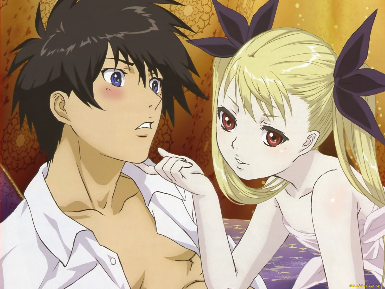 аниме, dance, in, the, vampire, bund