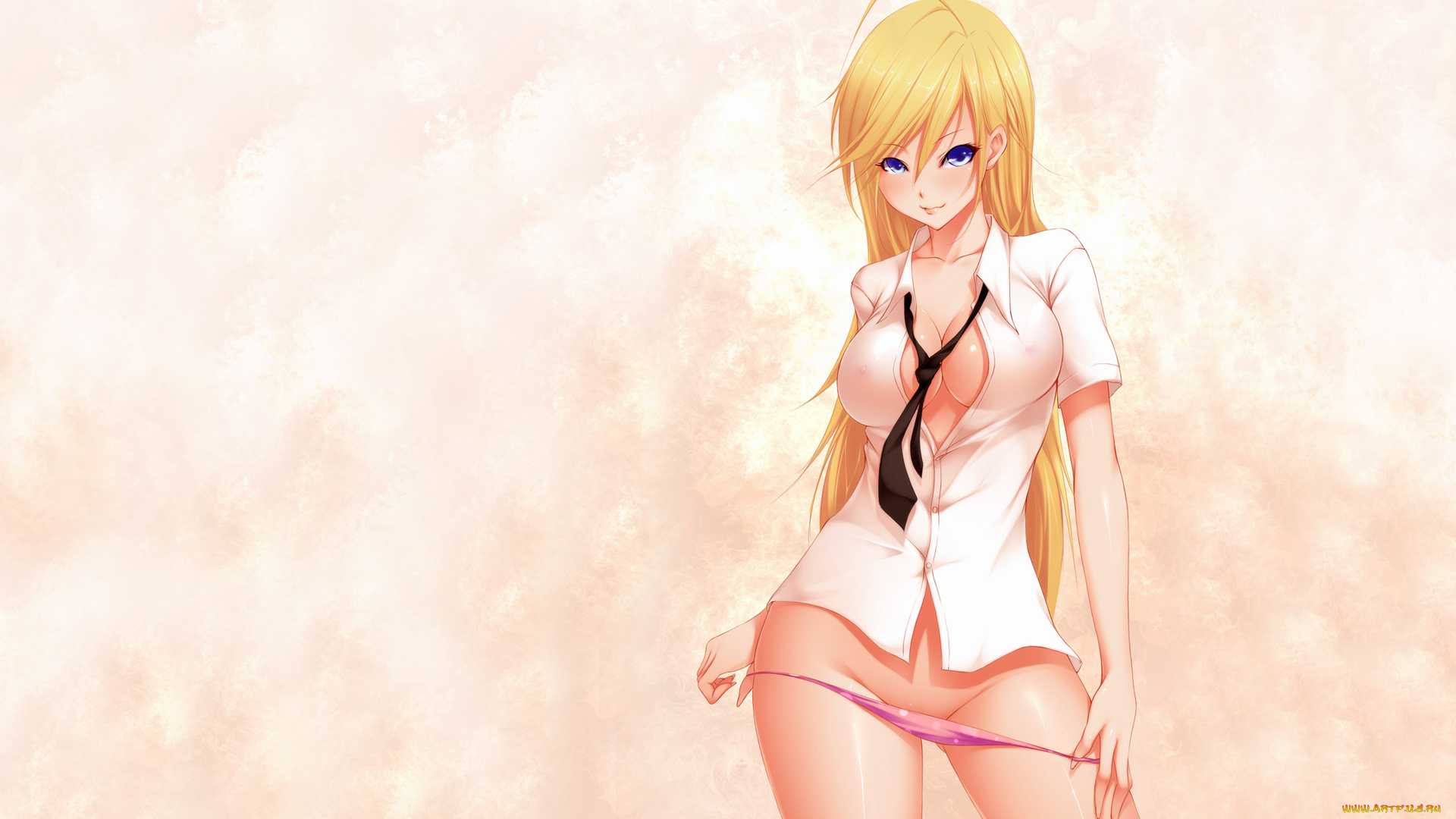 аниме, panty, stocking, with, garterbelt