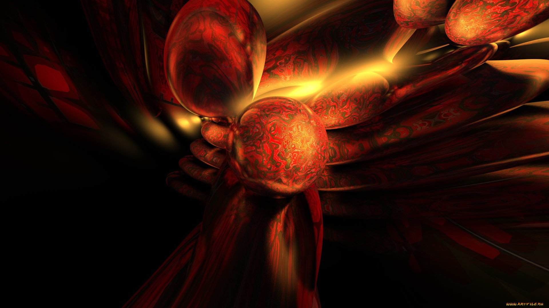 3д, графика, abstract, абстракции, тёмный, абстракция, узор