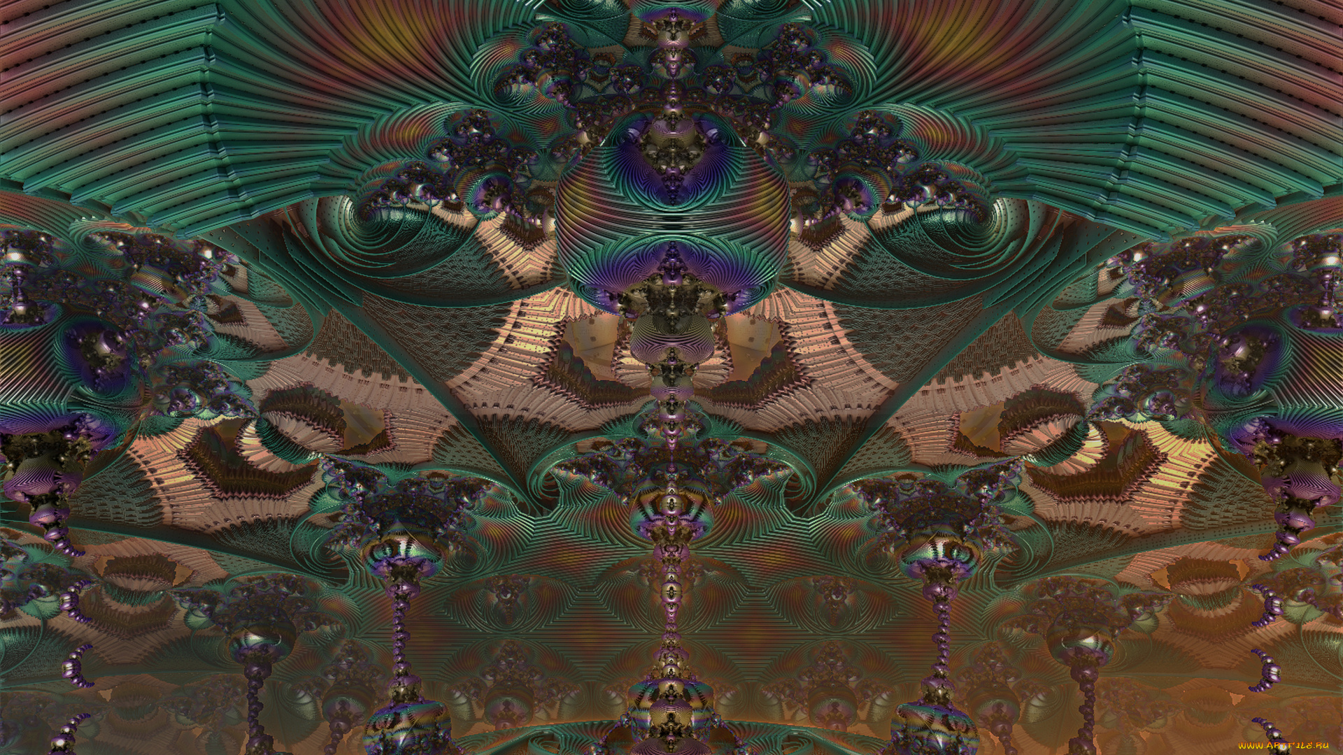 3д, графика, fractal, фракталы, абстракция, узор