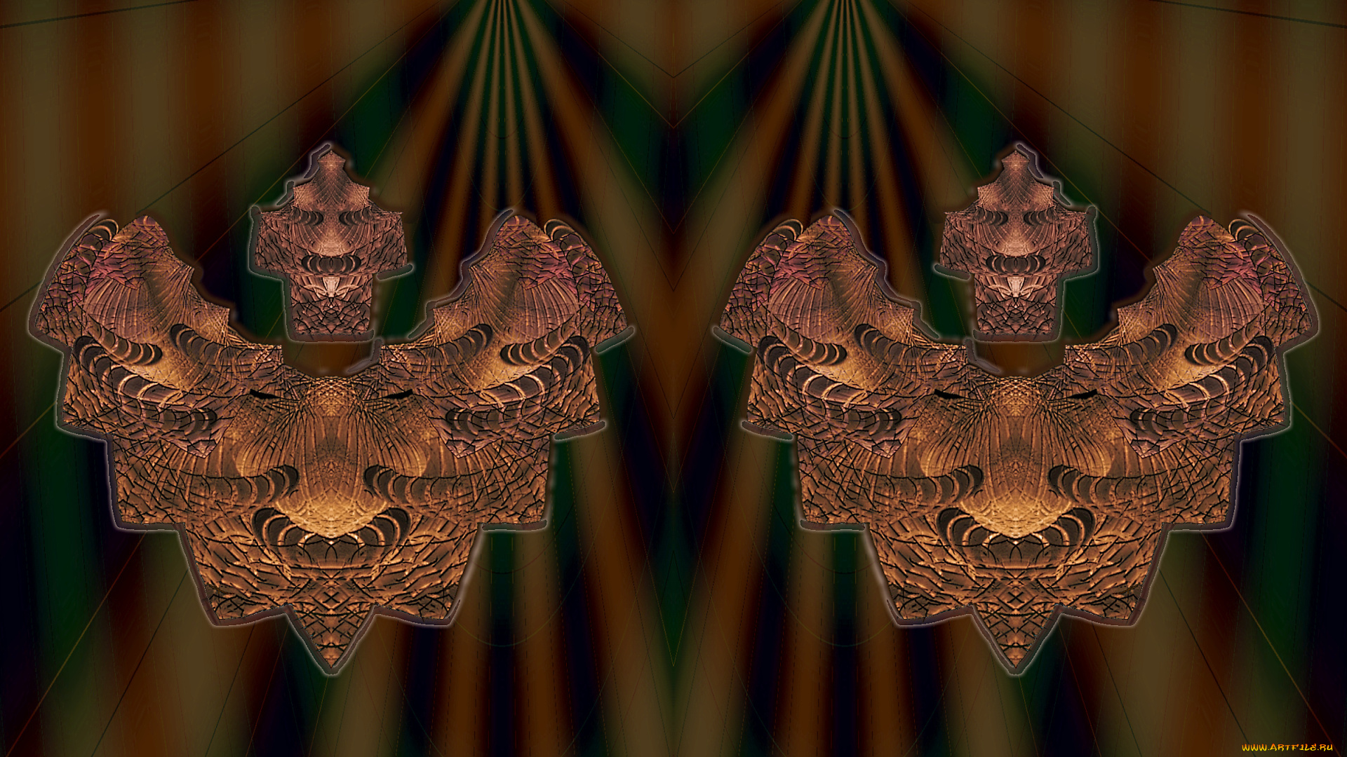 3д, графика, fractal, фракталы, узор, фон, абстракция