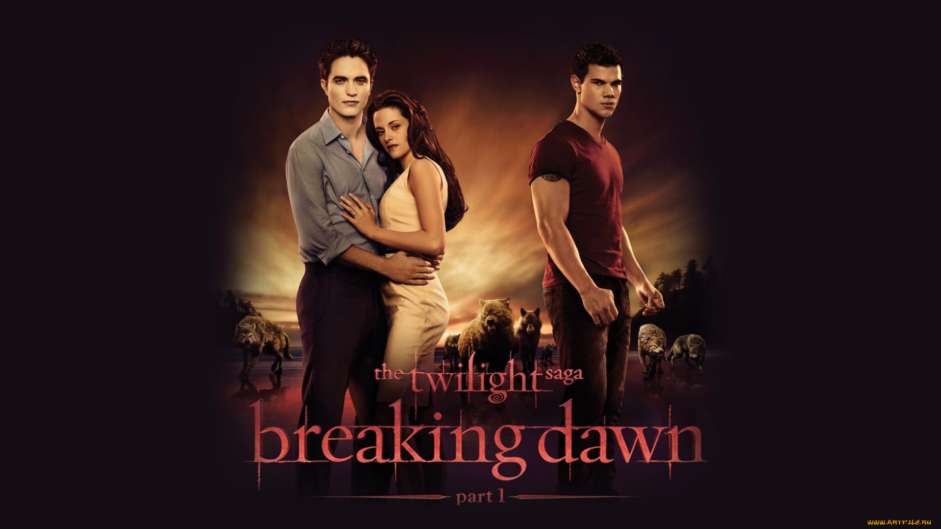 the, twilight, saga, breaking, dawn, part, кино, фильмы, оборотень, волк, вампир, рассвет