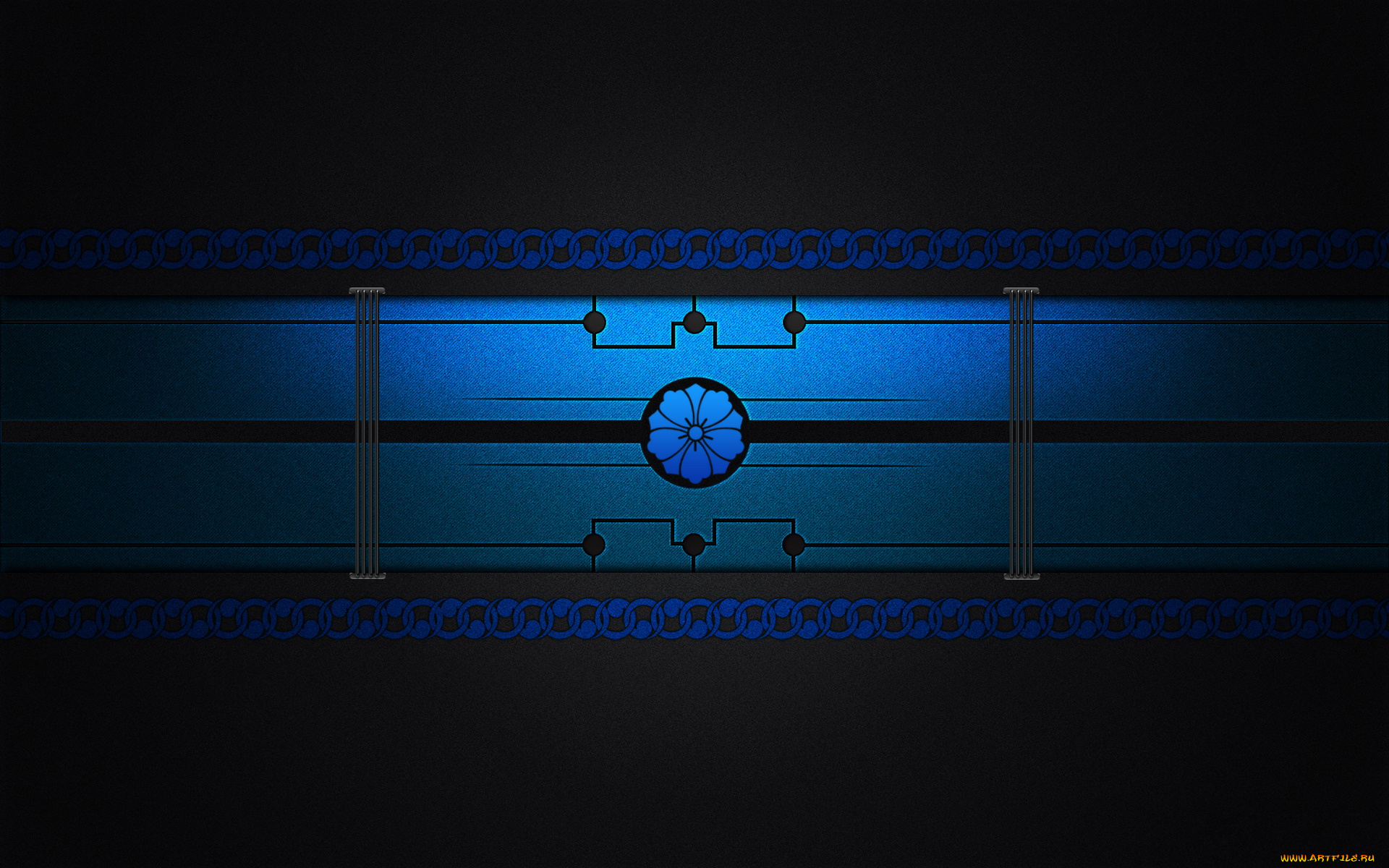 3д, графика, textures, текстуры, тёмный, синий