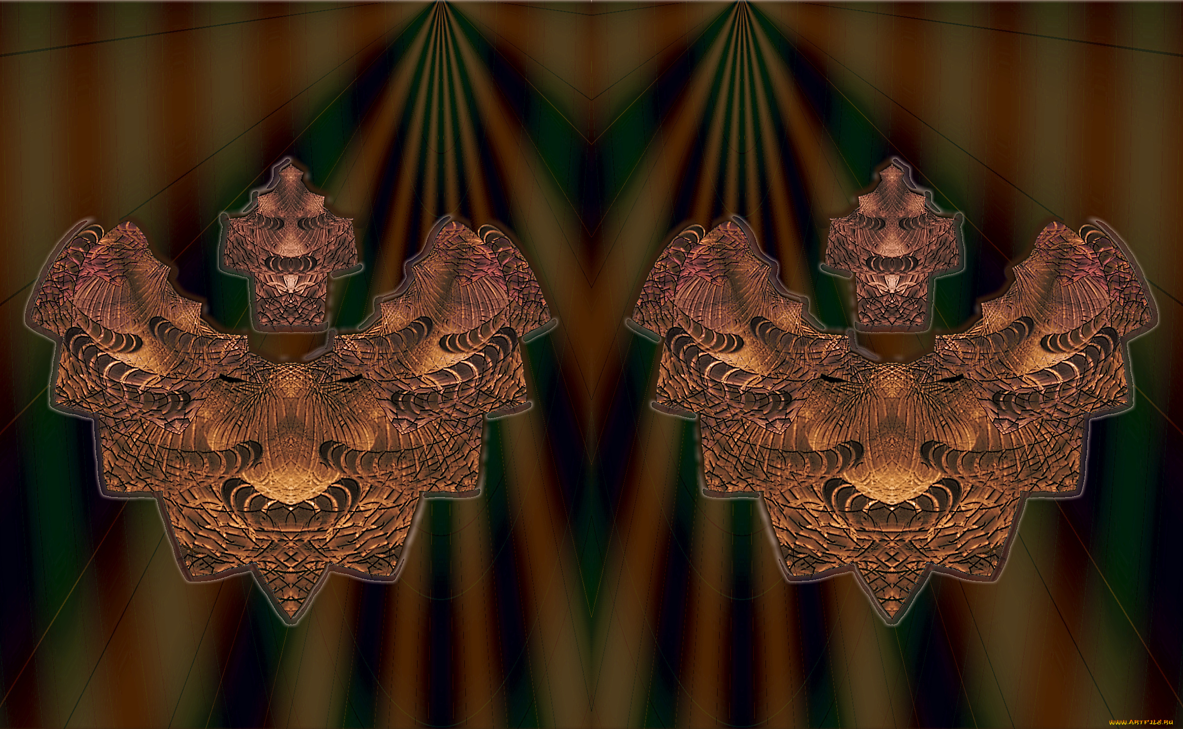 3д, графика, fractal, фракталы, узор, фон, абстракция