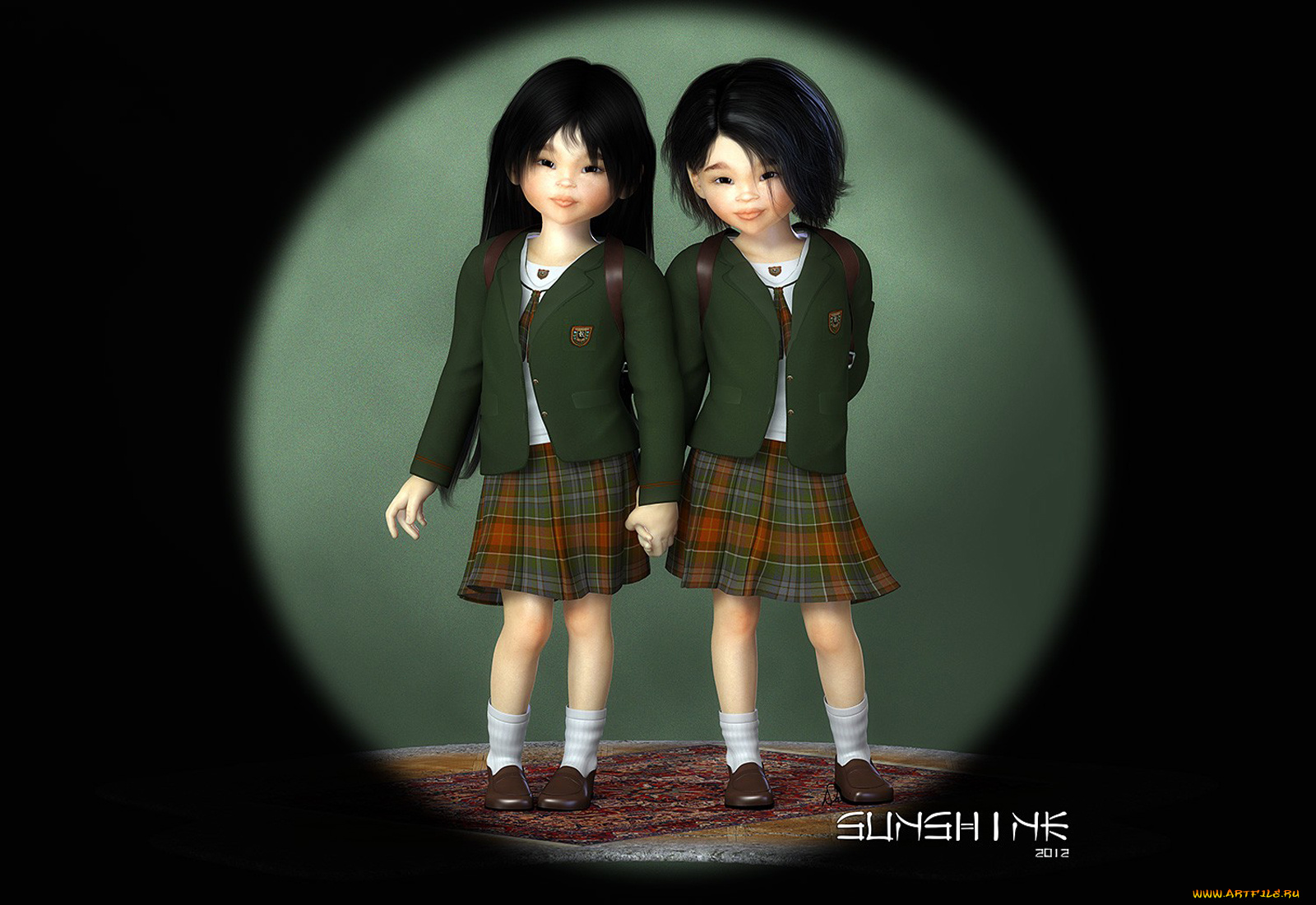 3д, графика, people, люди, девушки