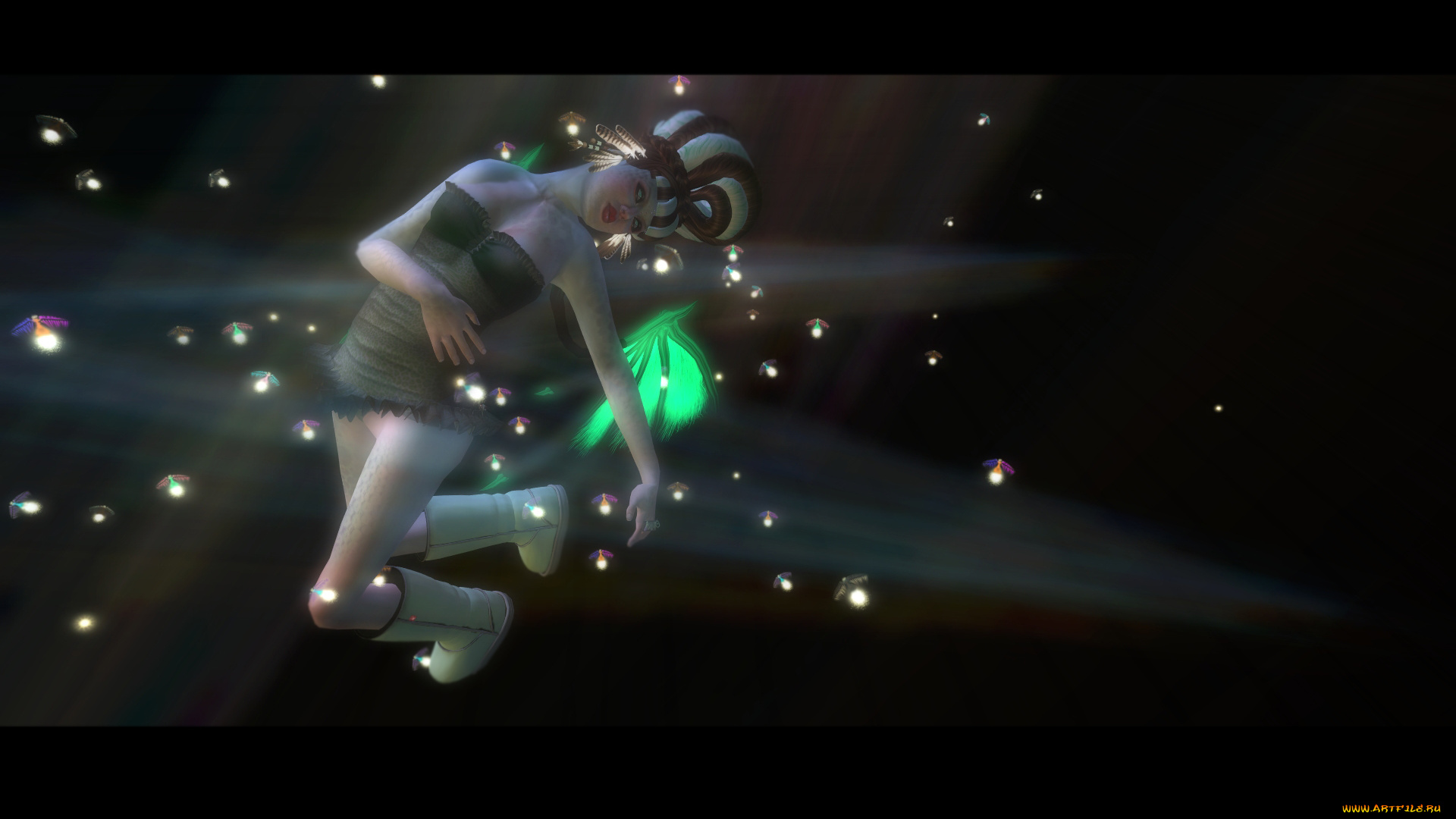 3д, графика, fantasy, фантазия, девушка