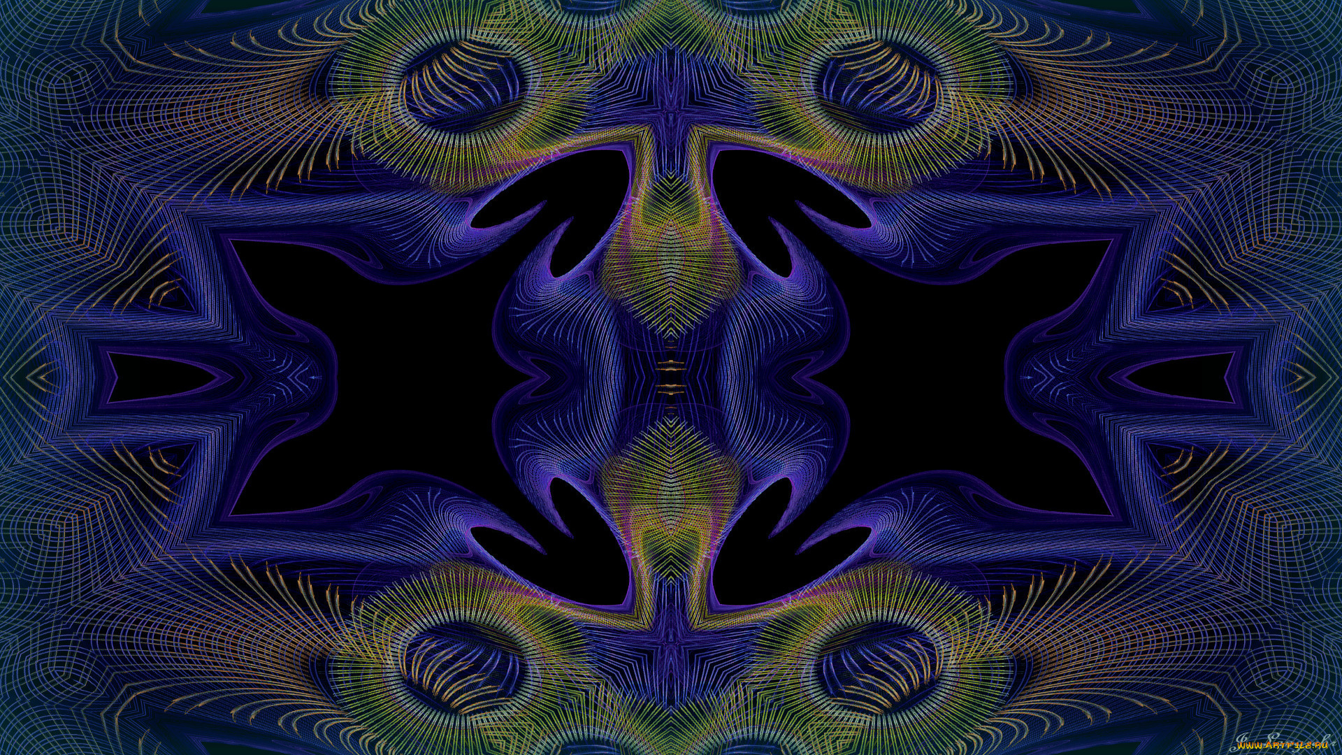 3д, графика, fractal, фракталы, узор, цвета, фон