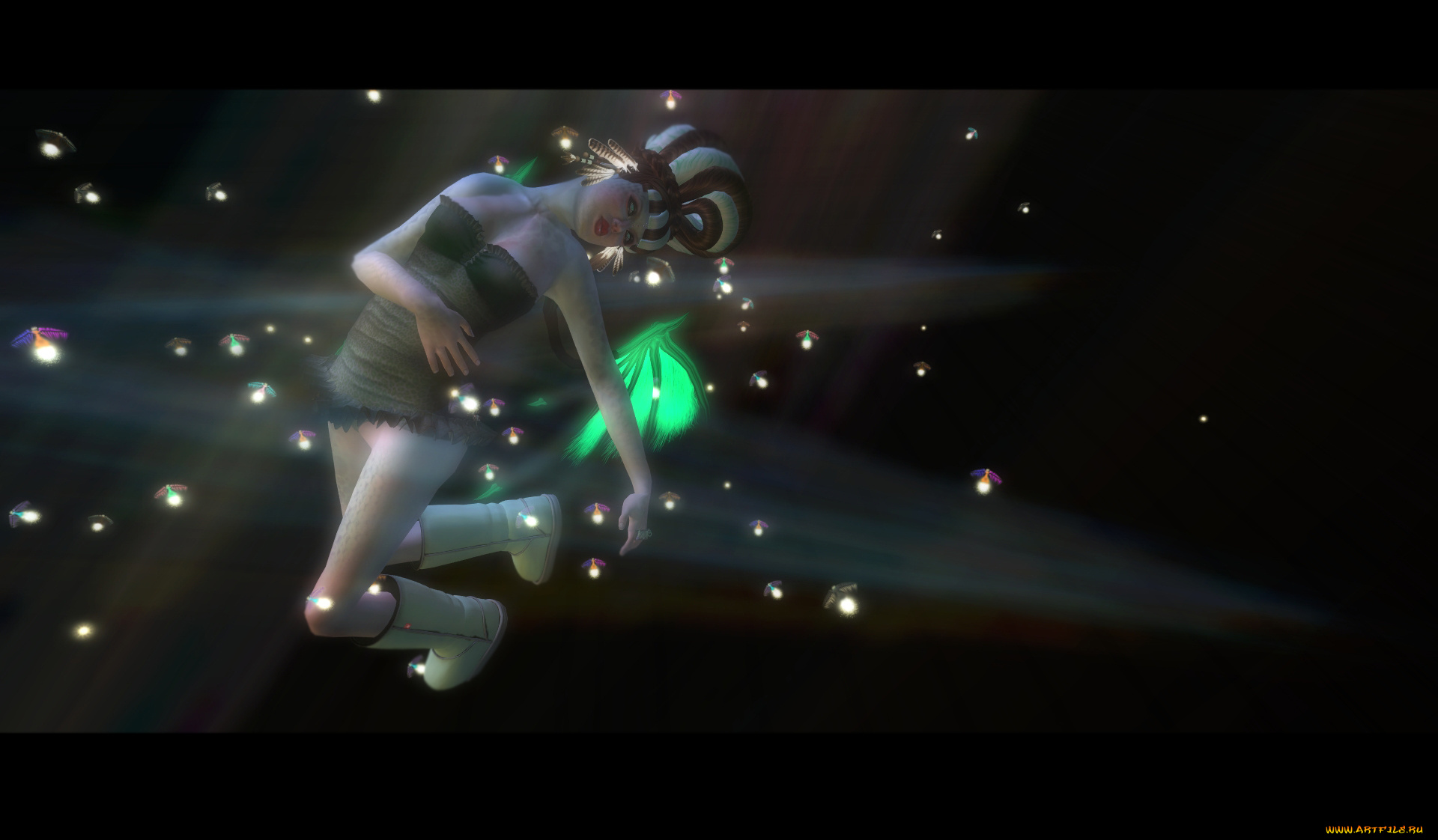 3д, графика, fantasy, фантазия, девушка