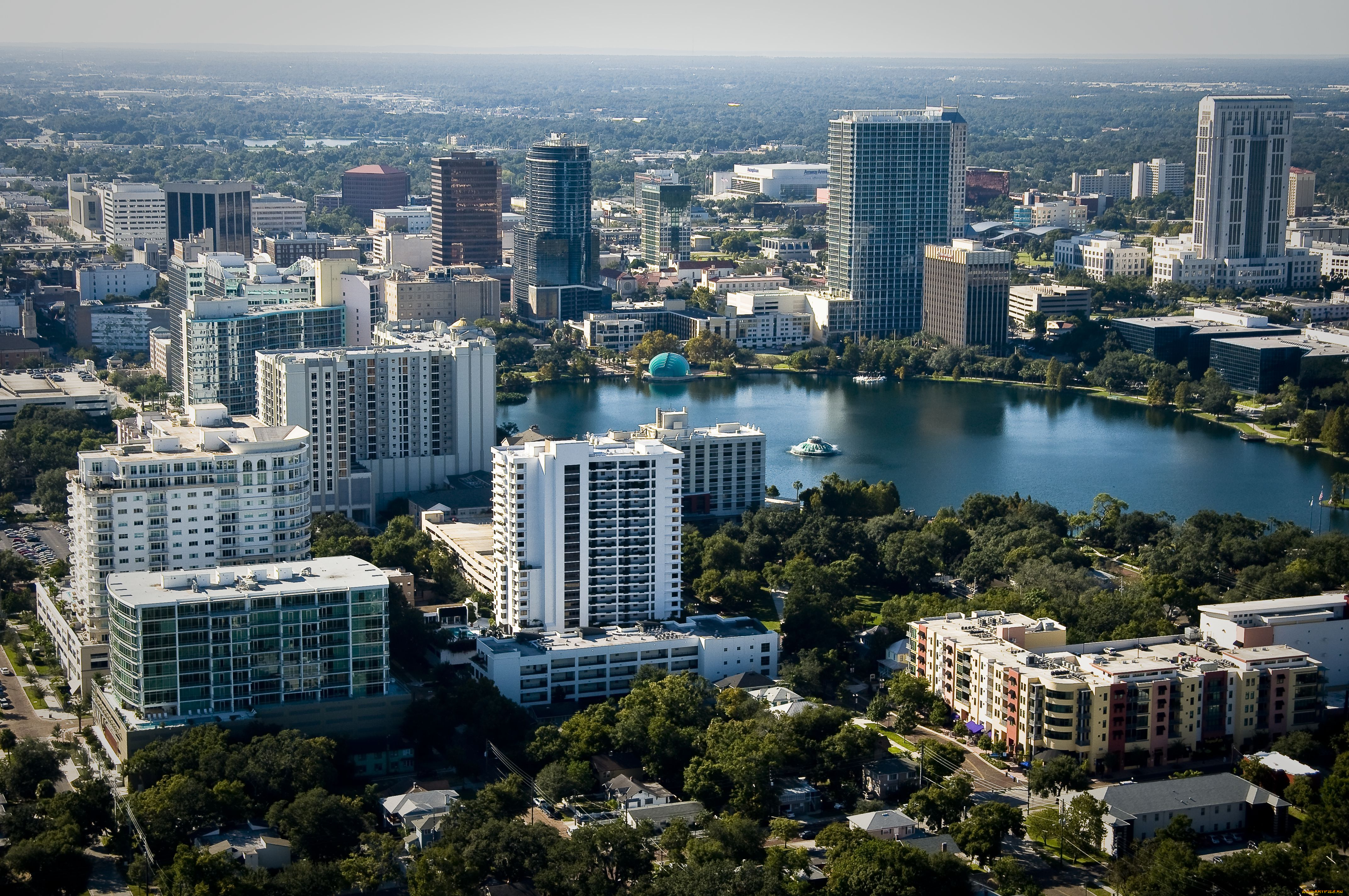 orlando, florida, города, панорамы, орландо, флорида