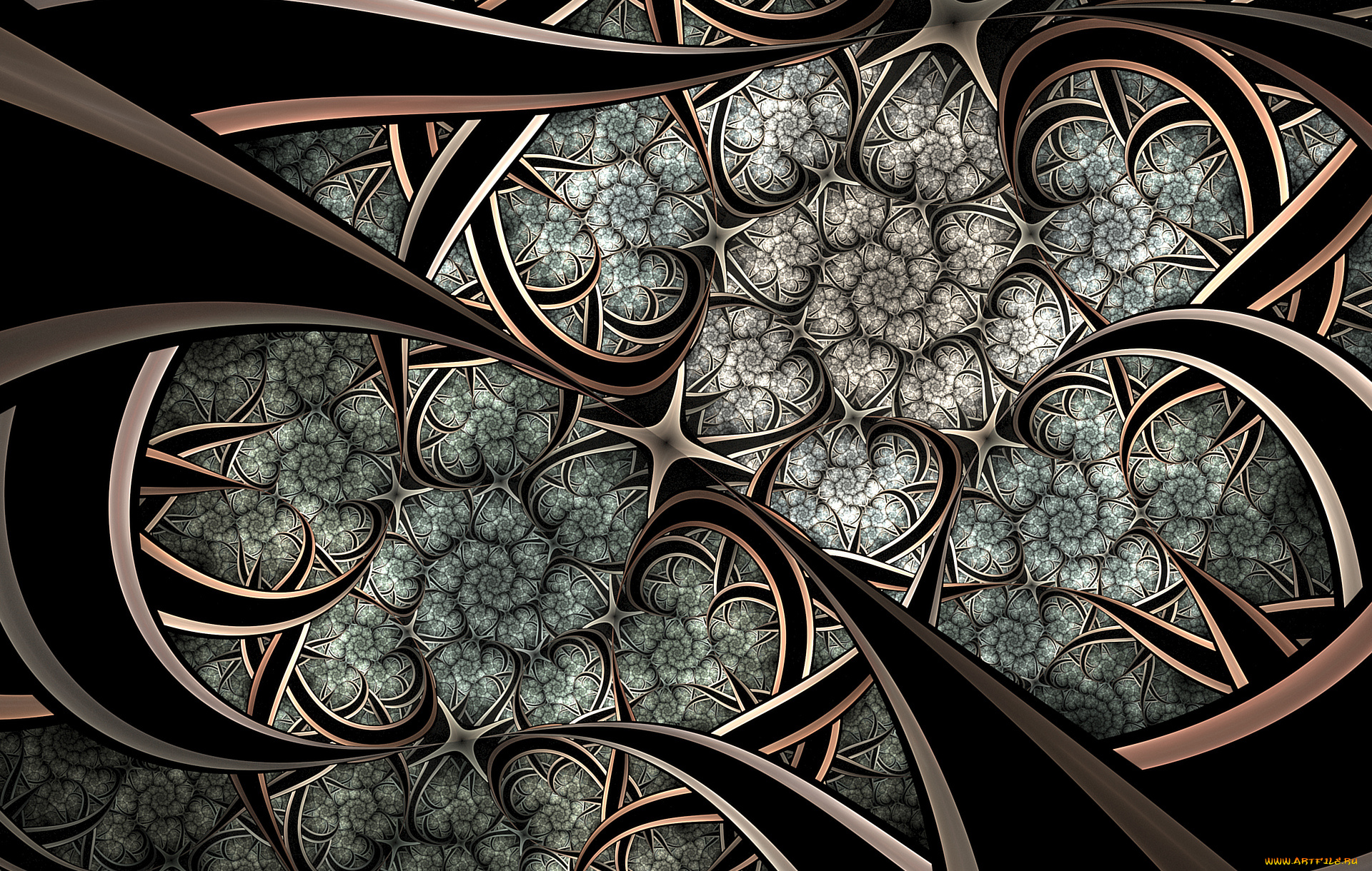 3д, графика, фракталы, , fractal, цвета, фон, узор