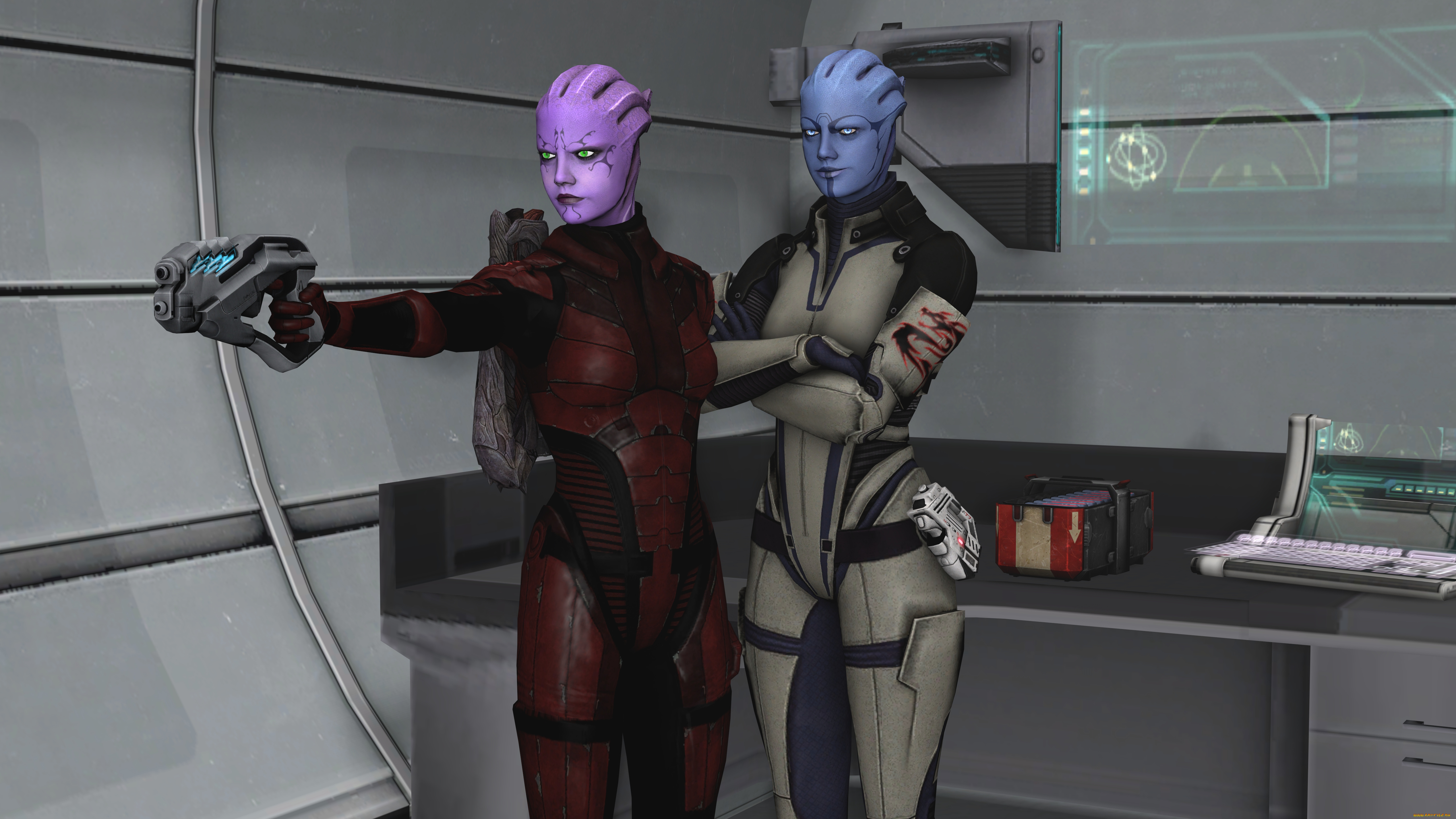 3д, графика, существа, , creatures, оружие, халки, взгляд