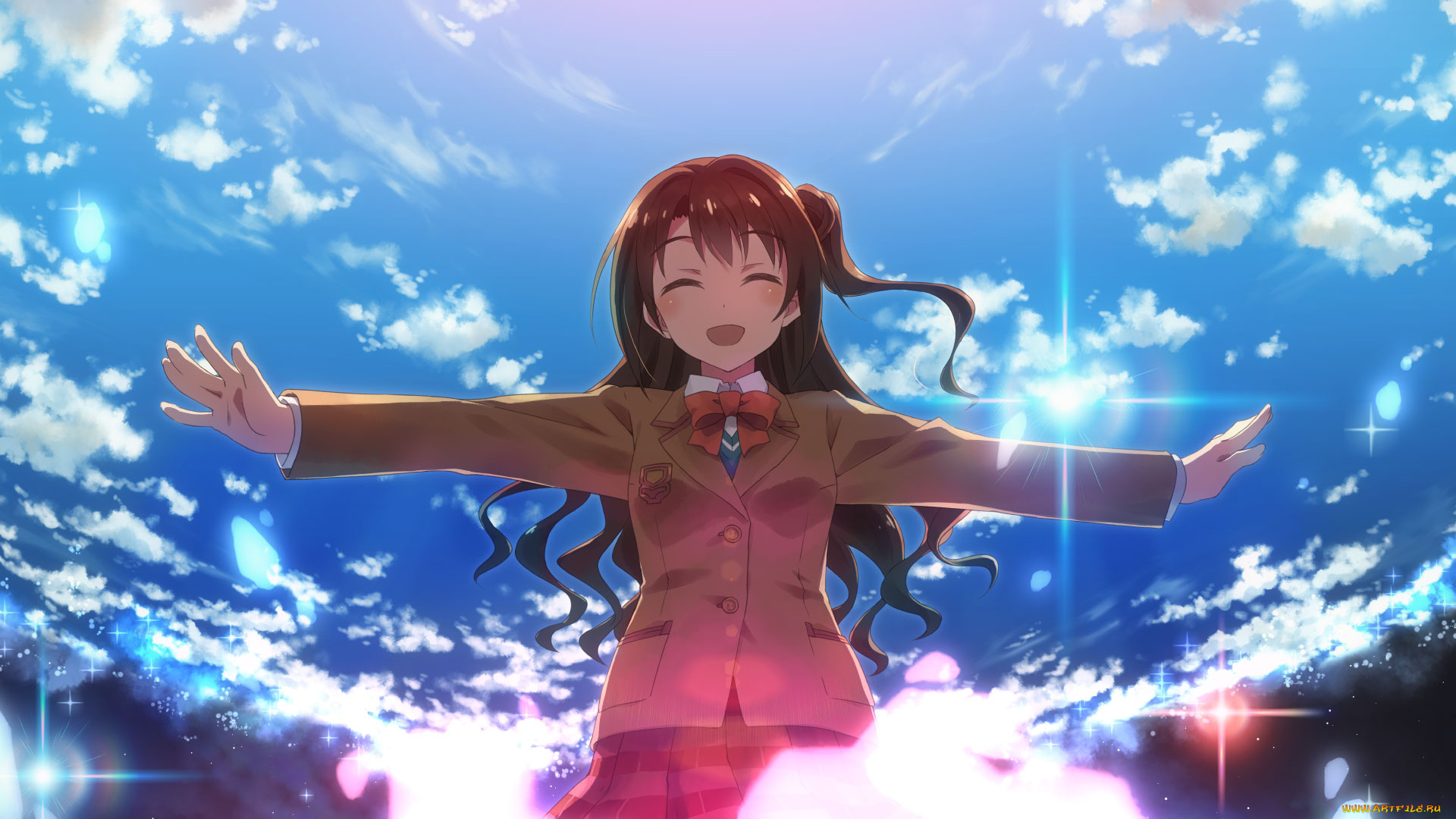 аниме, idolm@ster, девочка, yuuki, tatsuya, арт, shimamura, uzuki, idolmaster, cinderella, girls