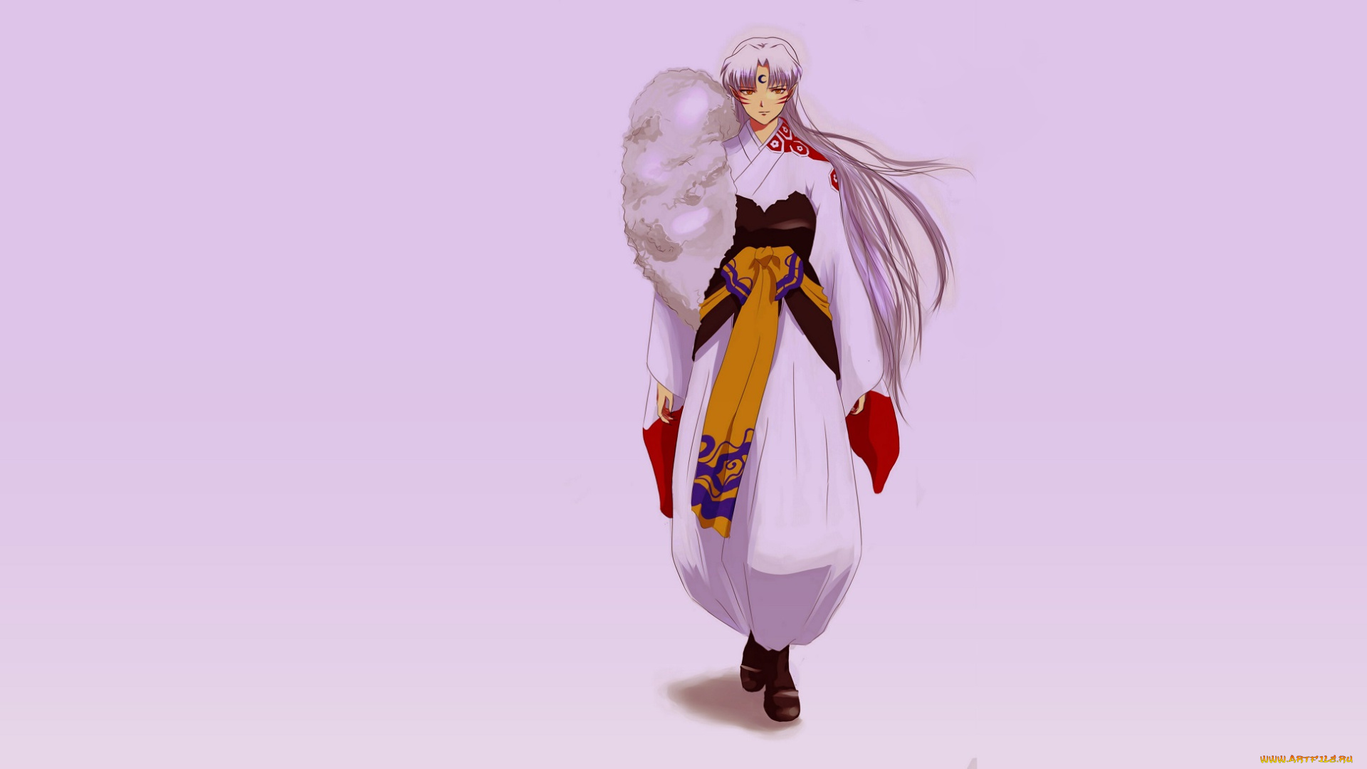 аниме, inuyasha, сешимару, фон, арт