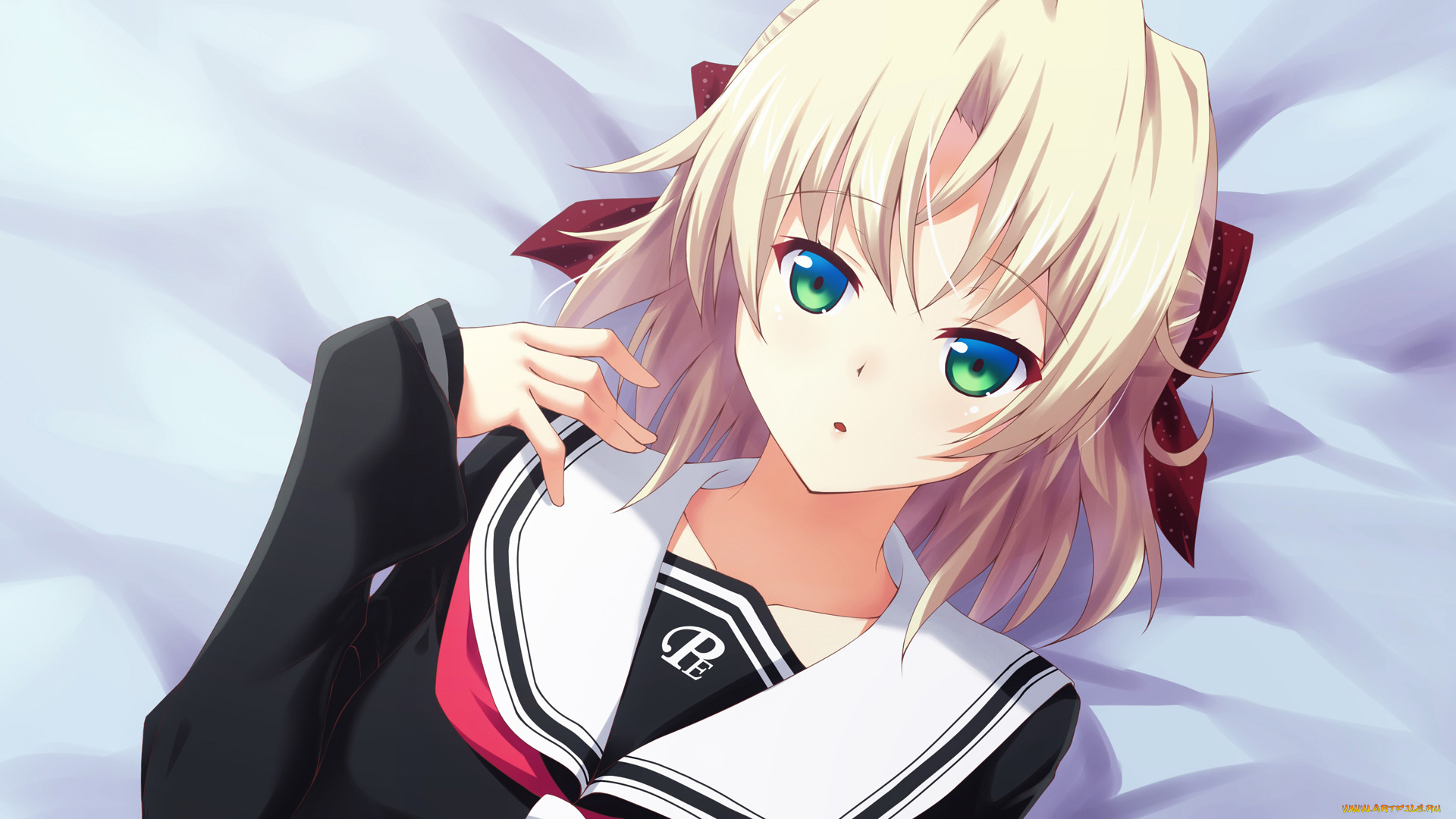 аниме, memories, off, ame, wa, agattano, взгляд, девочка, kagamigawa, noelle, memories, off, 6