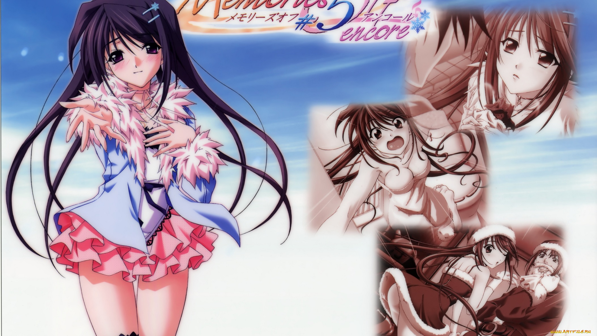 аниме, memories, off, девушки, арт, koshimizu, takayuki, hina, asuka, memories, off, matsuo, yukihiro