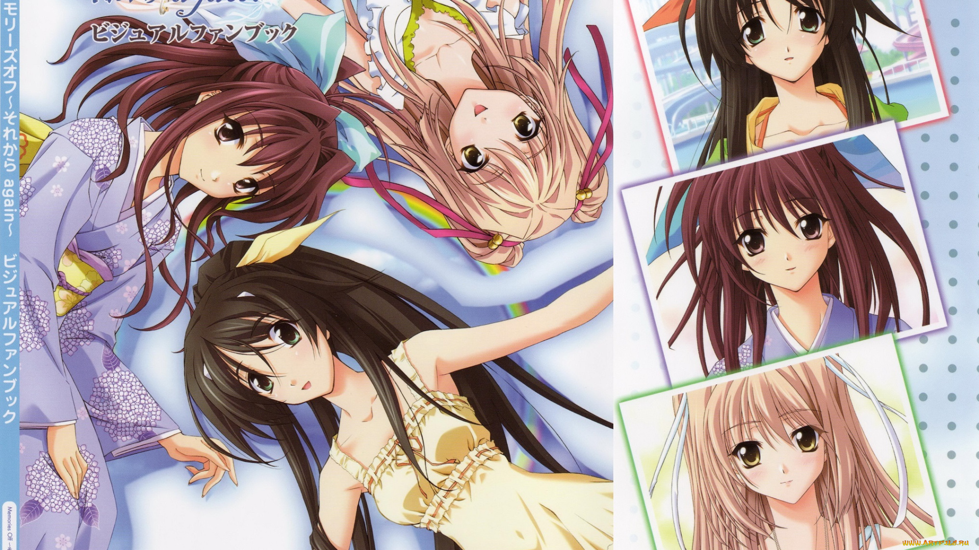 аниме, memories, off, девушки, коллаж