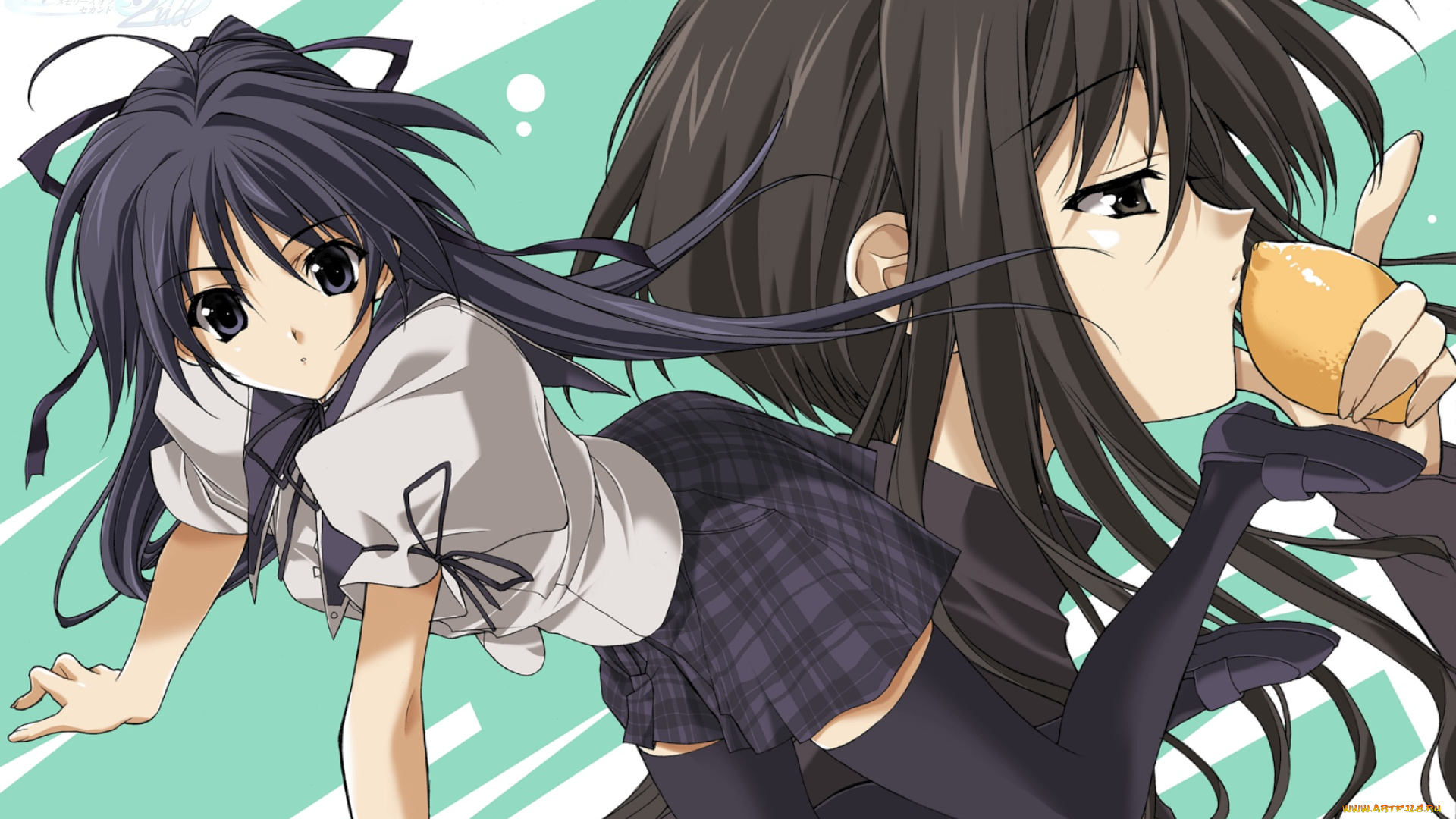 аниме, memories, off, suzuhira, hiro, suzuna, takano, minami, tsubame, девушка, memories, off, 2nd