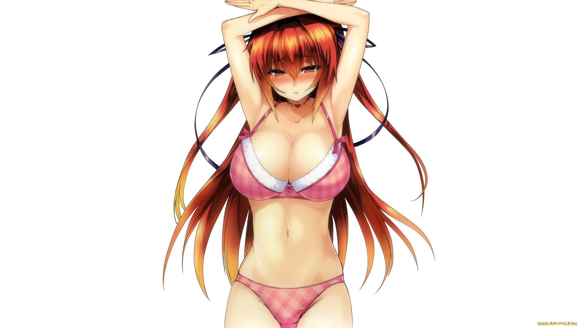 аниме, shinmai, maou, no, testament, naruse, mio, shinmai, maou, no, testament, pierre, yoshio, арт, девушка, фон