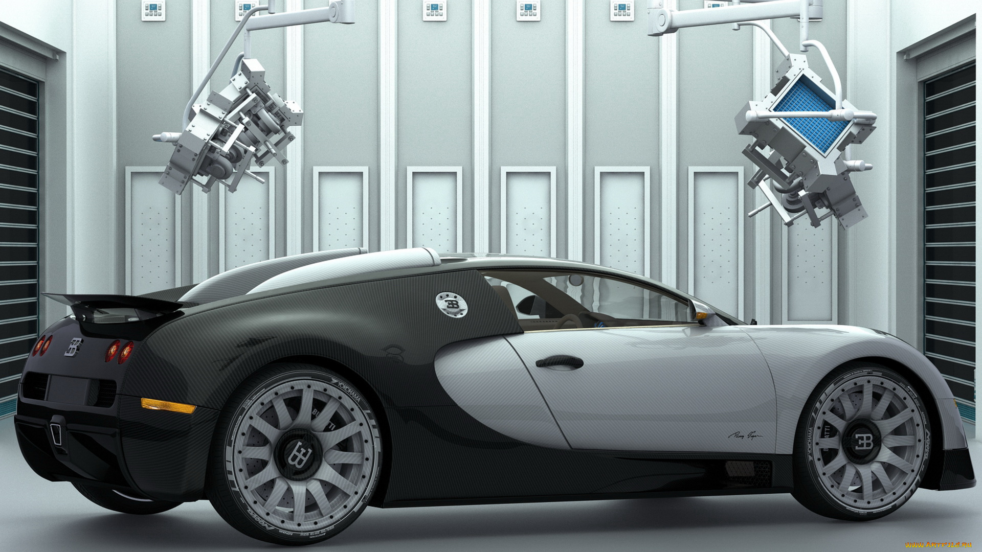 автомобили, 3д, фон, автомобиль