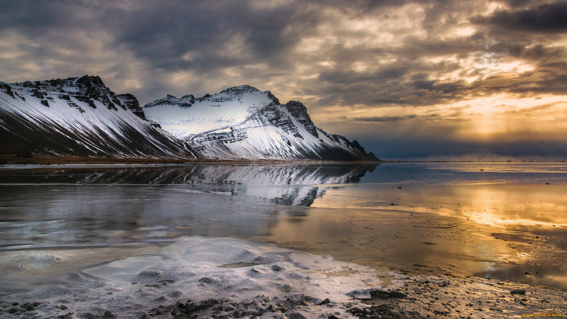 природа, побережье, море, берег