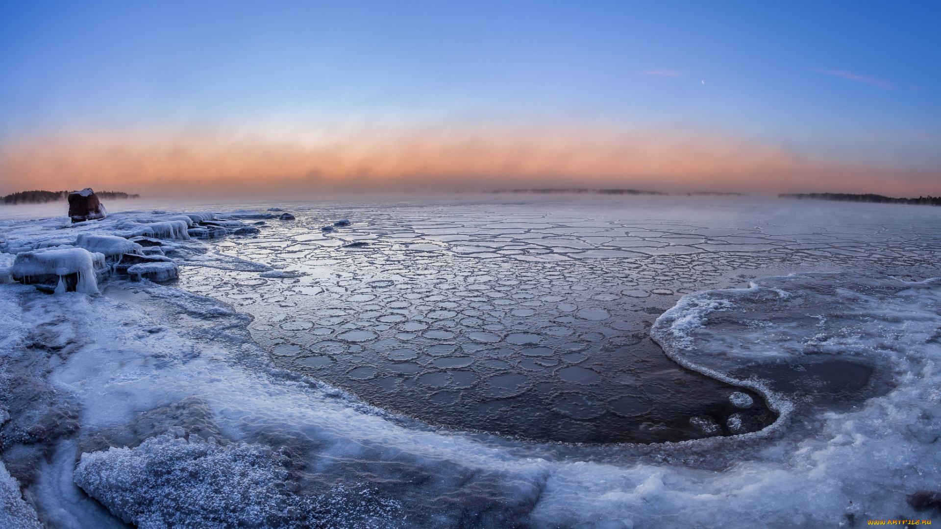 природа, побережье, море, берег