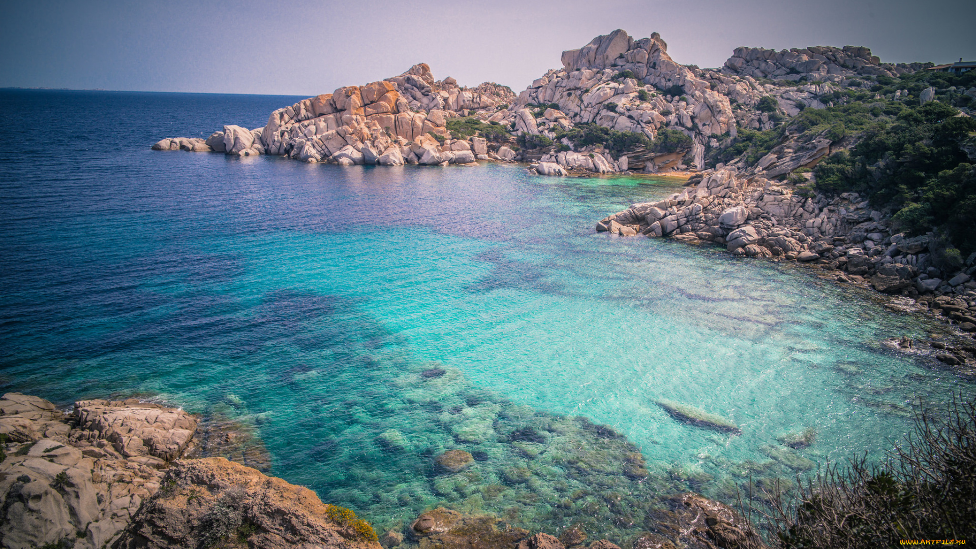 природа, побережье, море, берег