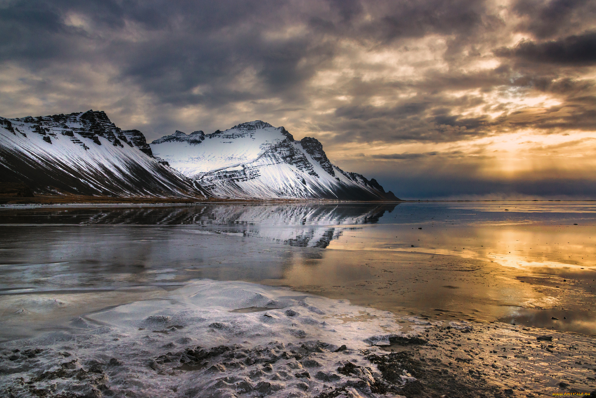 природа, побережье, море, берег