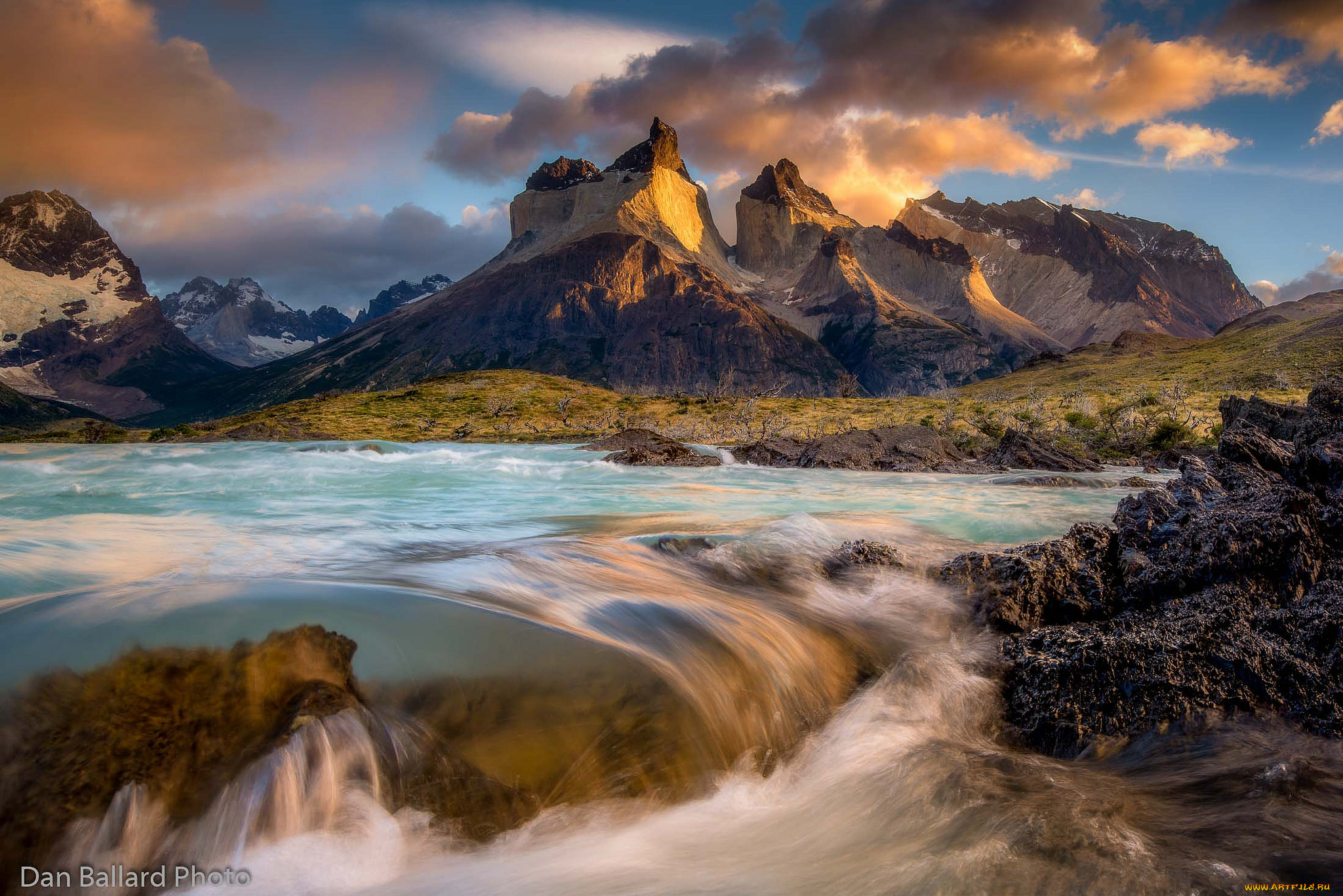 природа, побережье, море, берег