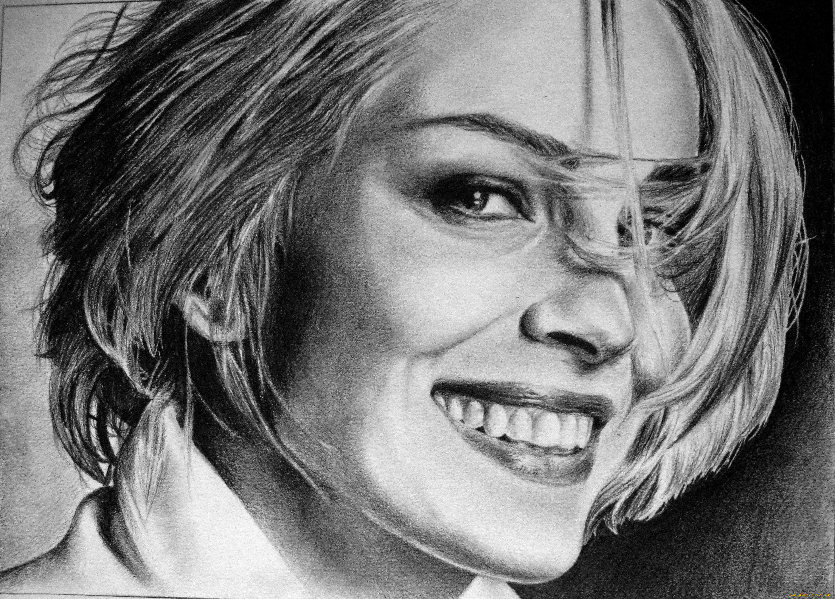 sharon, stown, рисованное, люди, девушка, фон, взгляд, улыбка, актриса, знаменитость