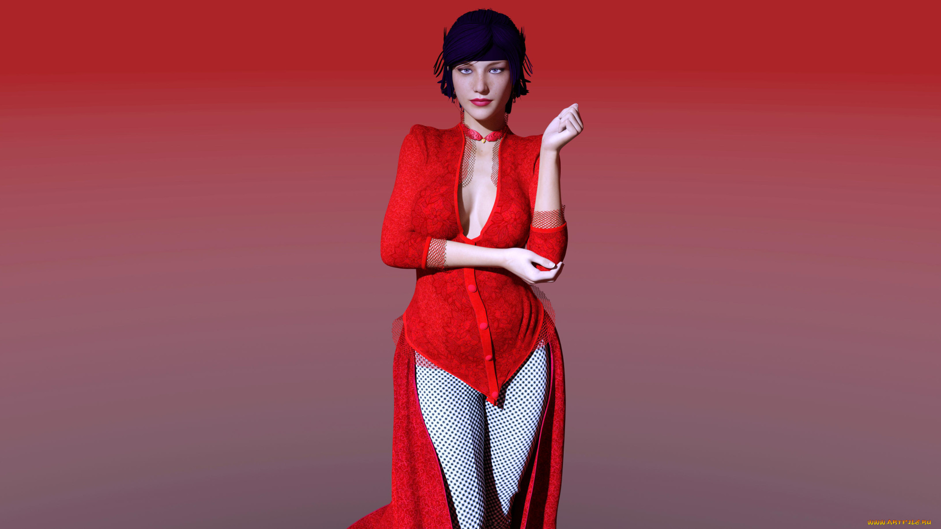 3д, графика, люди, , people, фон, взгляд, девушка