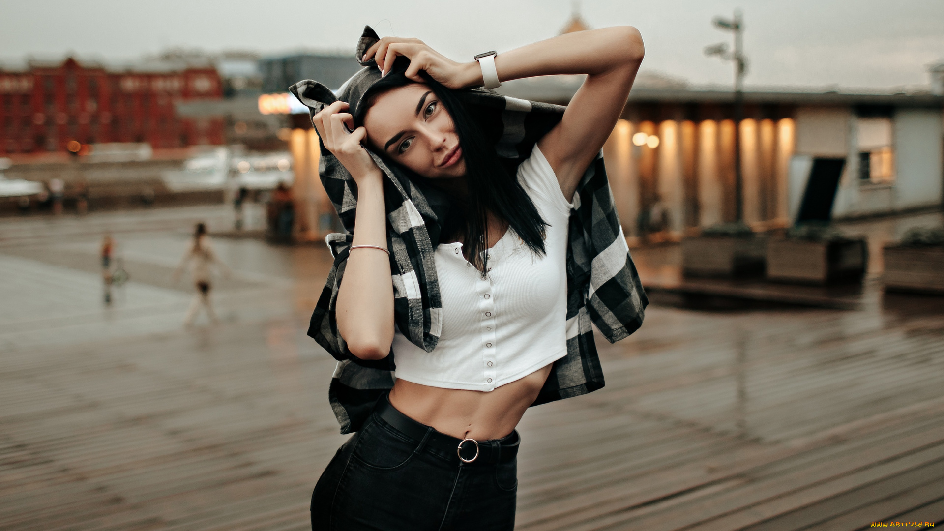 девушка, девушки, -unsort, , брюнетки, темноволосые, модель