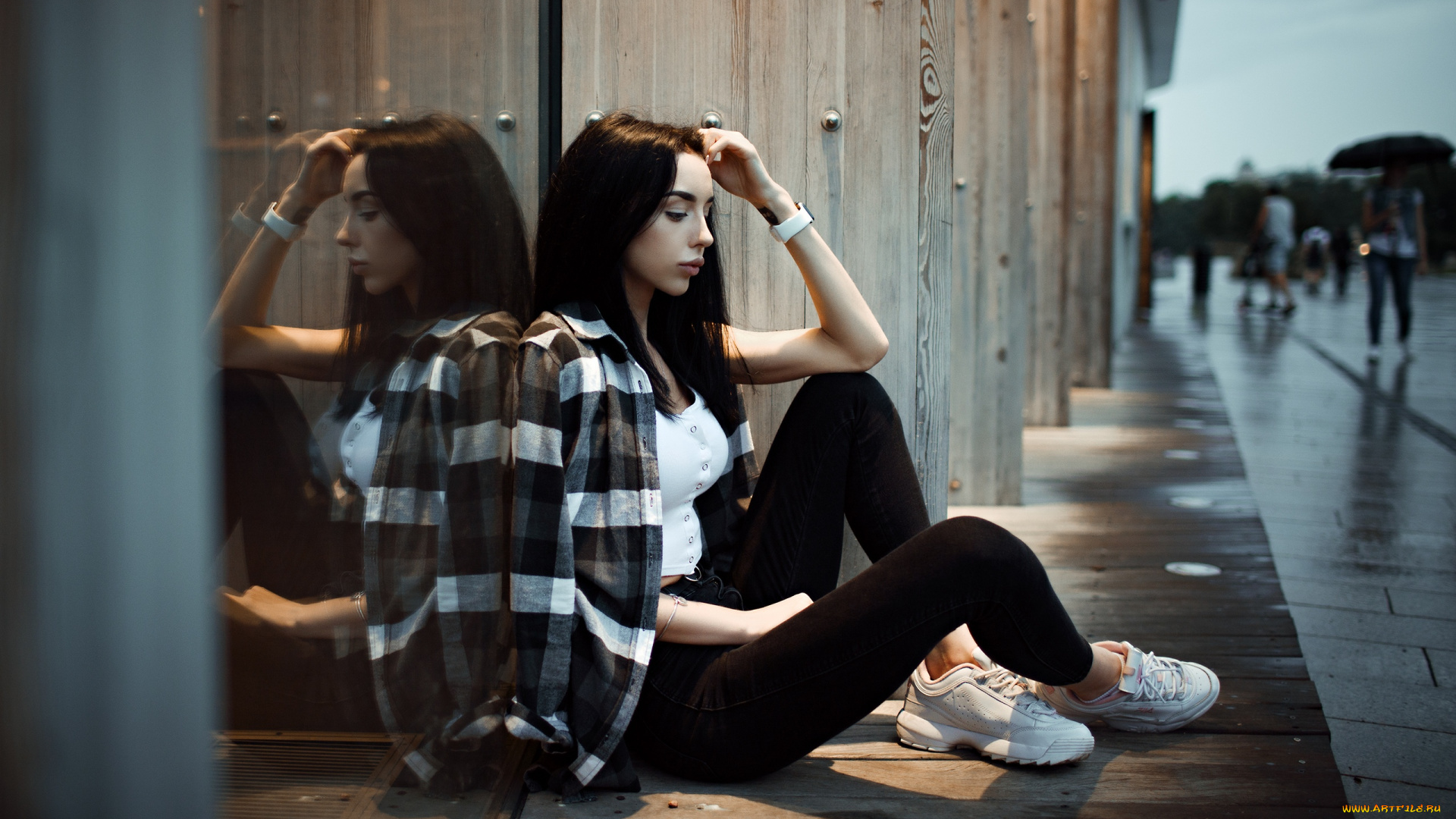 девушка, девушки, -unsort, , брюнетки, темноволосые, модель