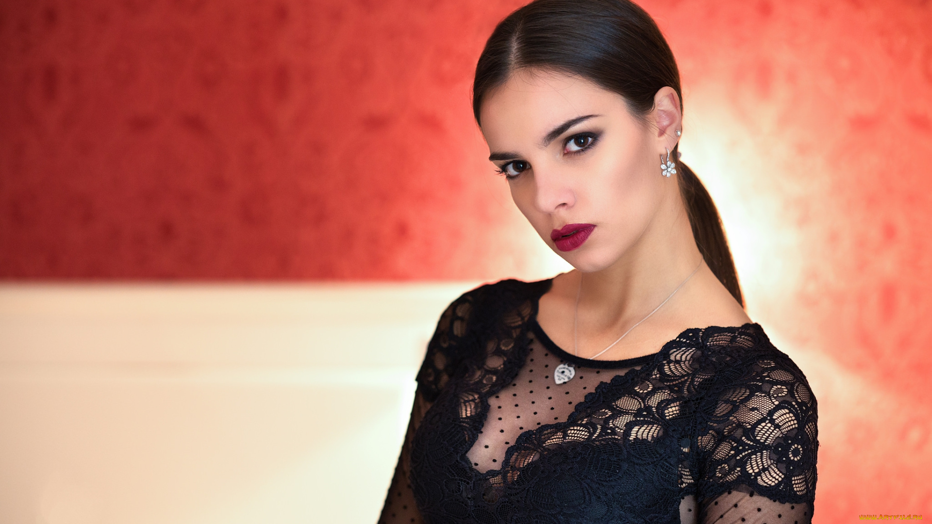 девушки, -unsort, , брюнетки, темноволосые, лицо, взгляд