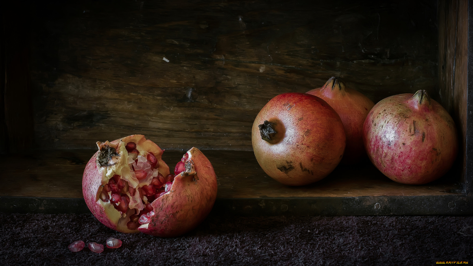 еда, гранат, снедь