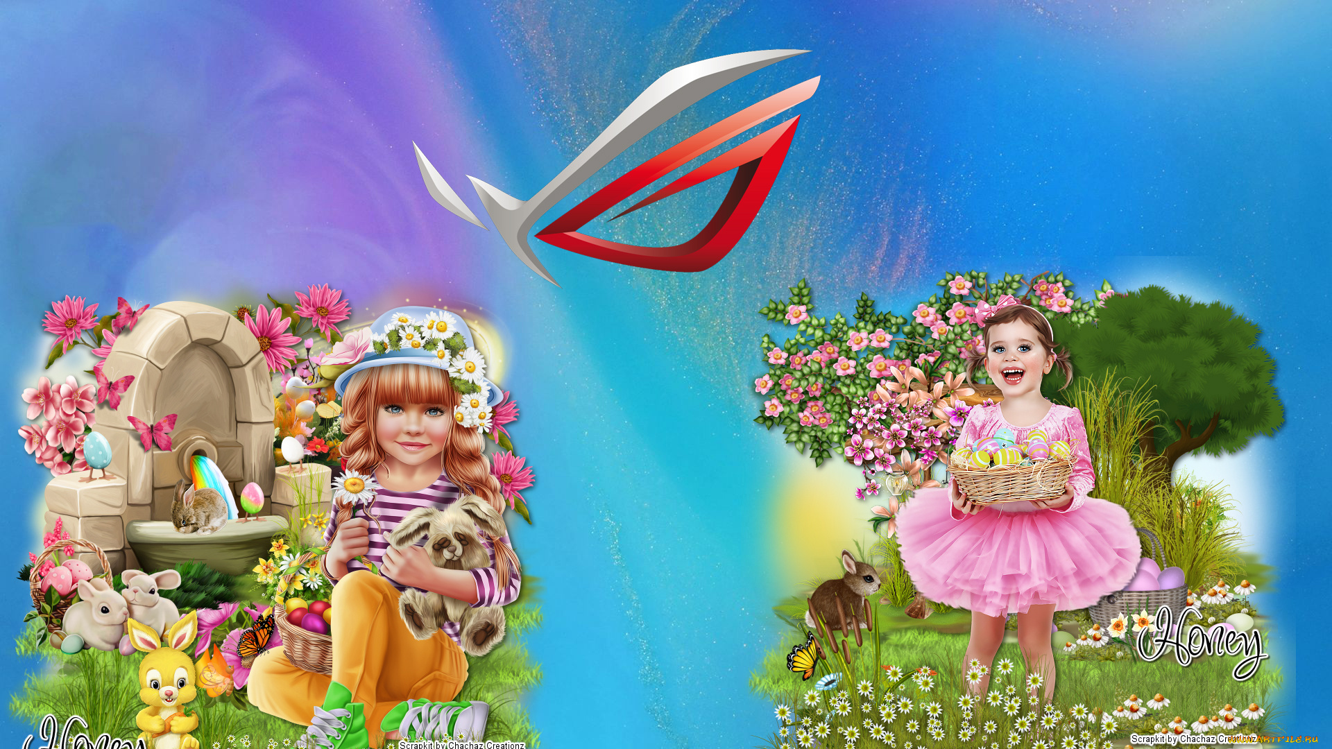 компьютеры, asus, фон, логотип