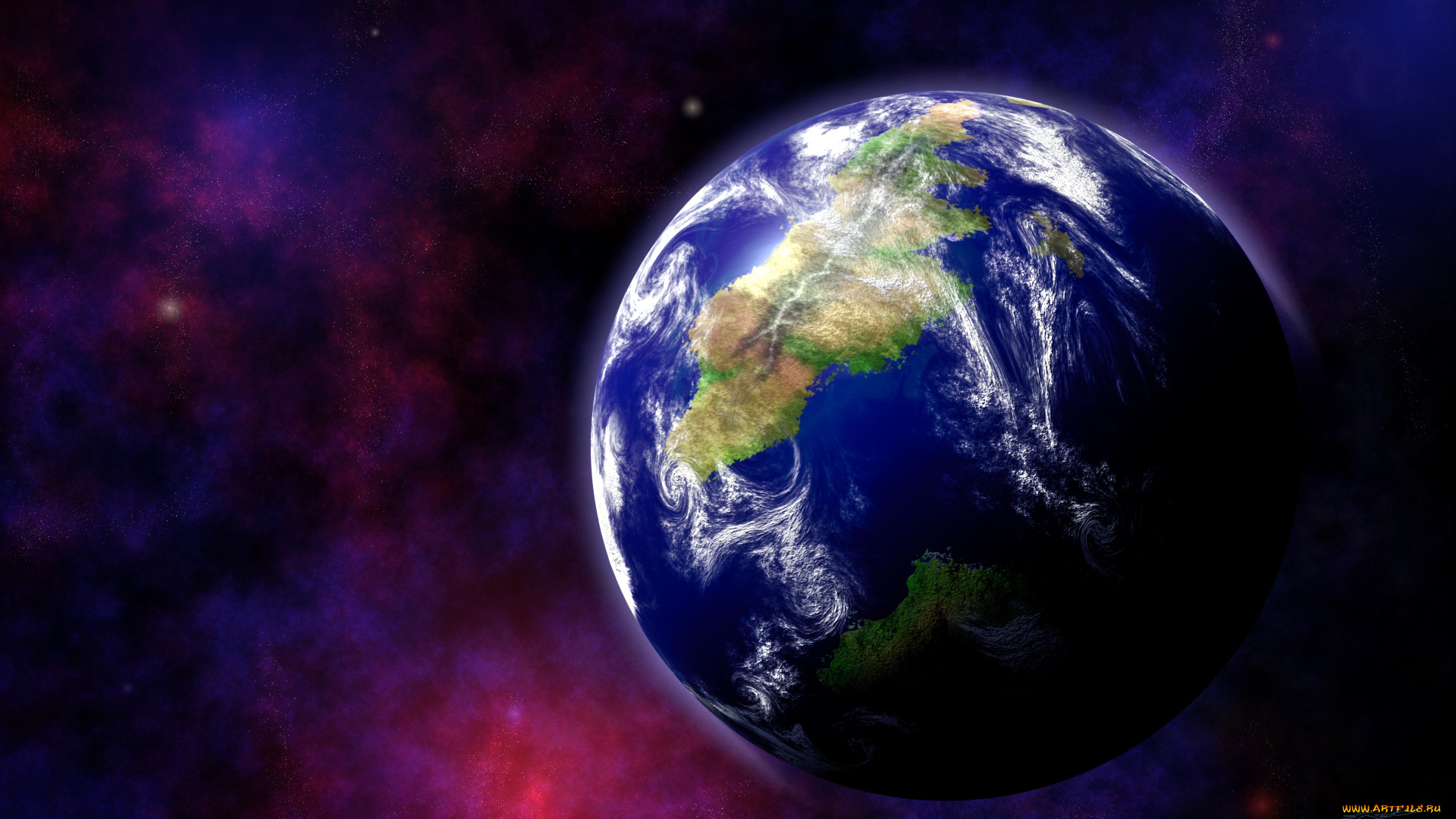 космос, земля, планета, вселенная, галактики, звезды